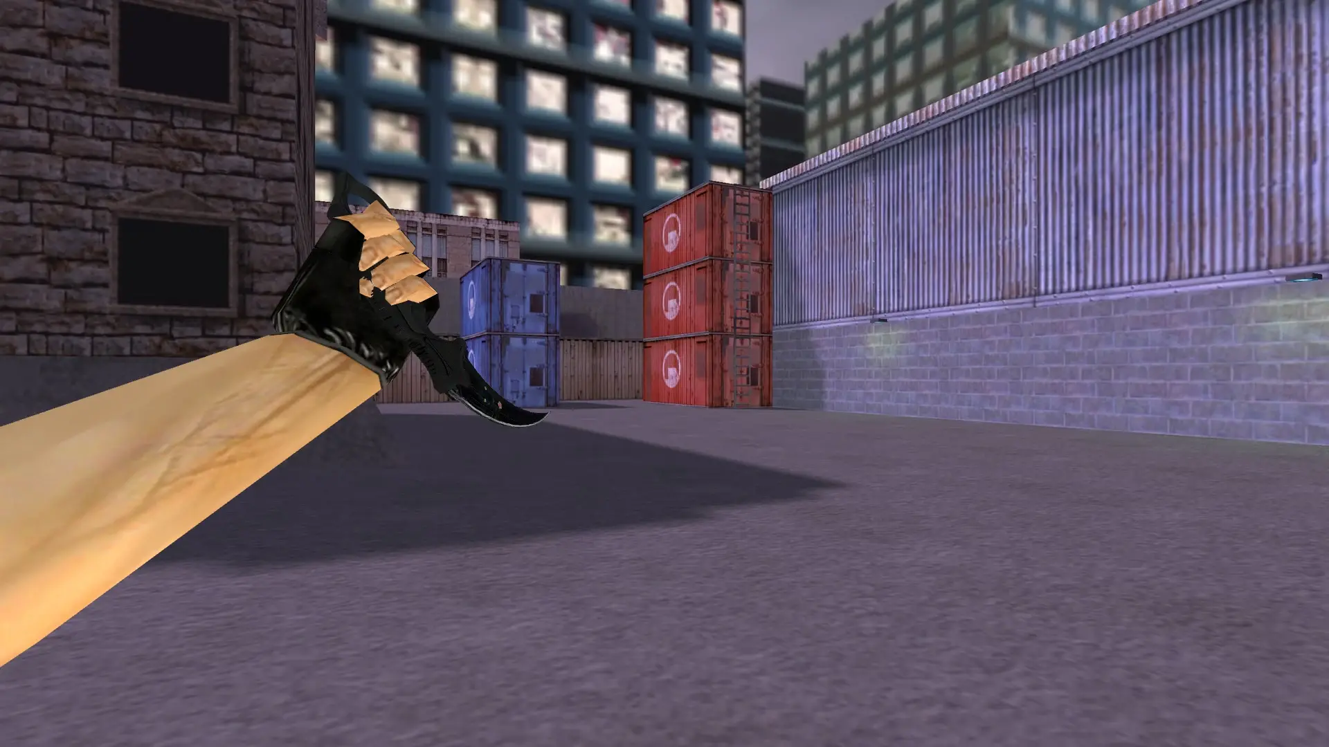 Karambit | Black Panther — cs_assault (first person)