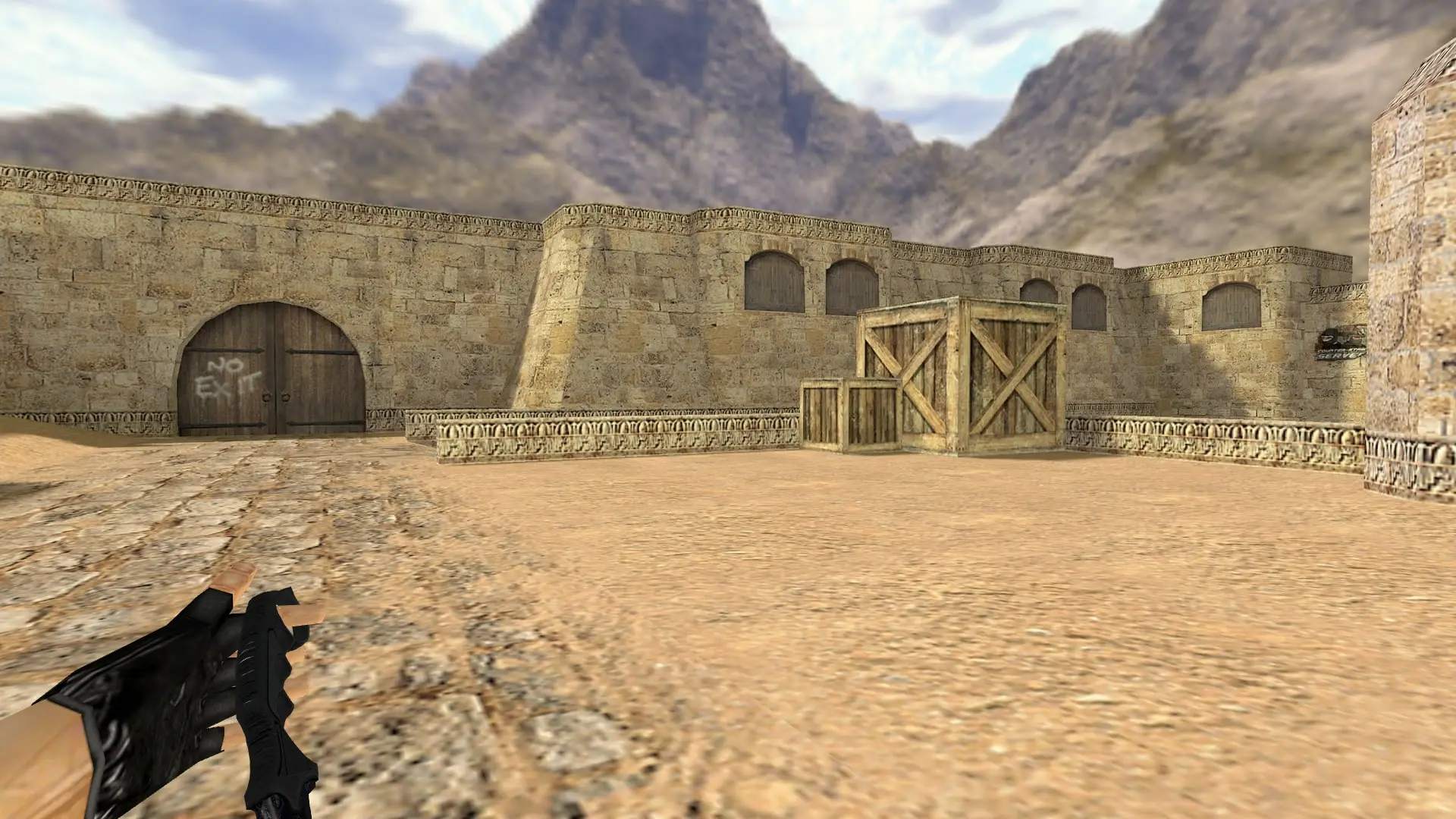 Karambit | Black Panther — de_dust2 (first person)