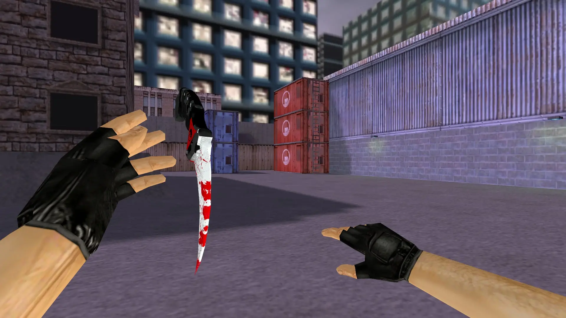 Karambit | Bloodline — cs_assault (first person)
