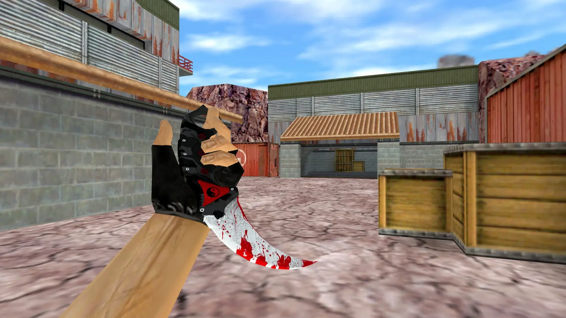 Karambit | Bloodline — de_nuke (first person)