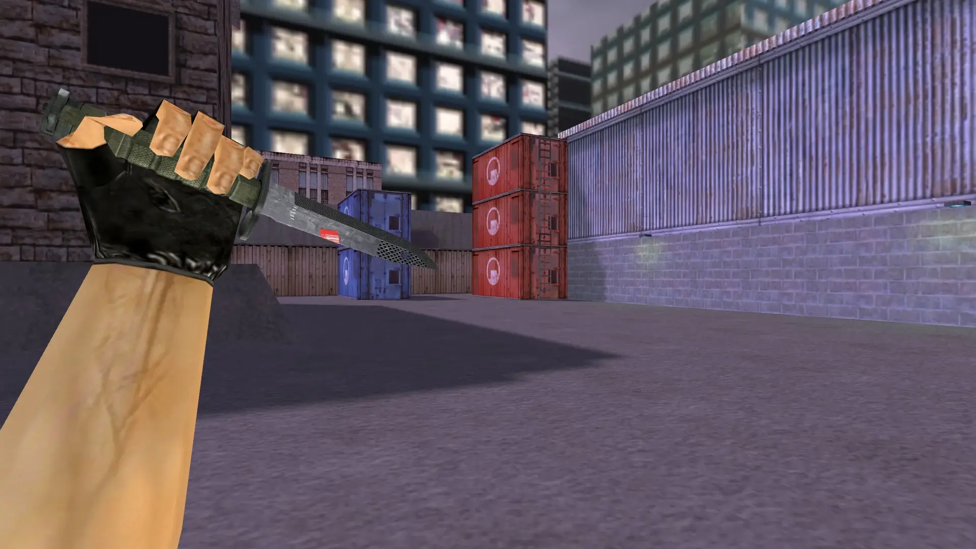 Bayonet | Dystopia — cs_assault (first person)