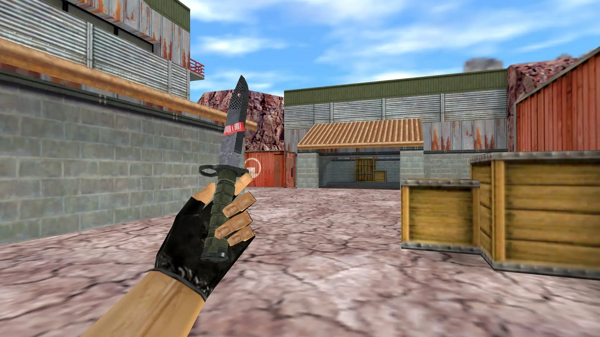 Bayonet | Dystopia — de_nuke (first person)