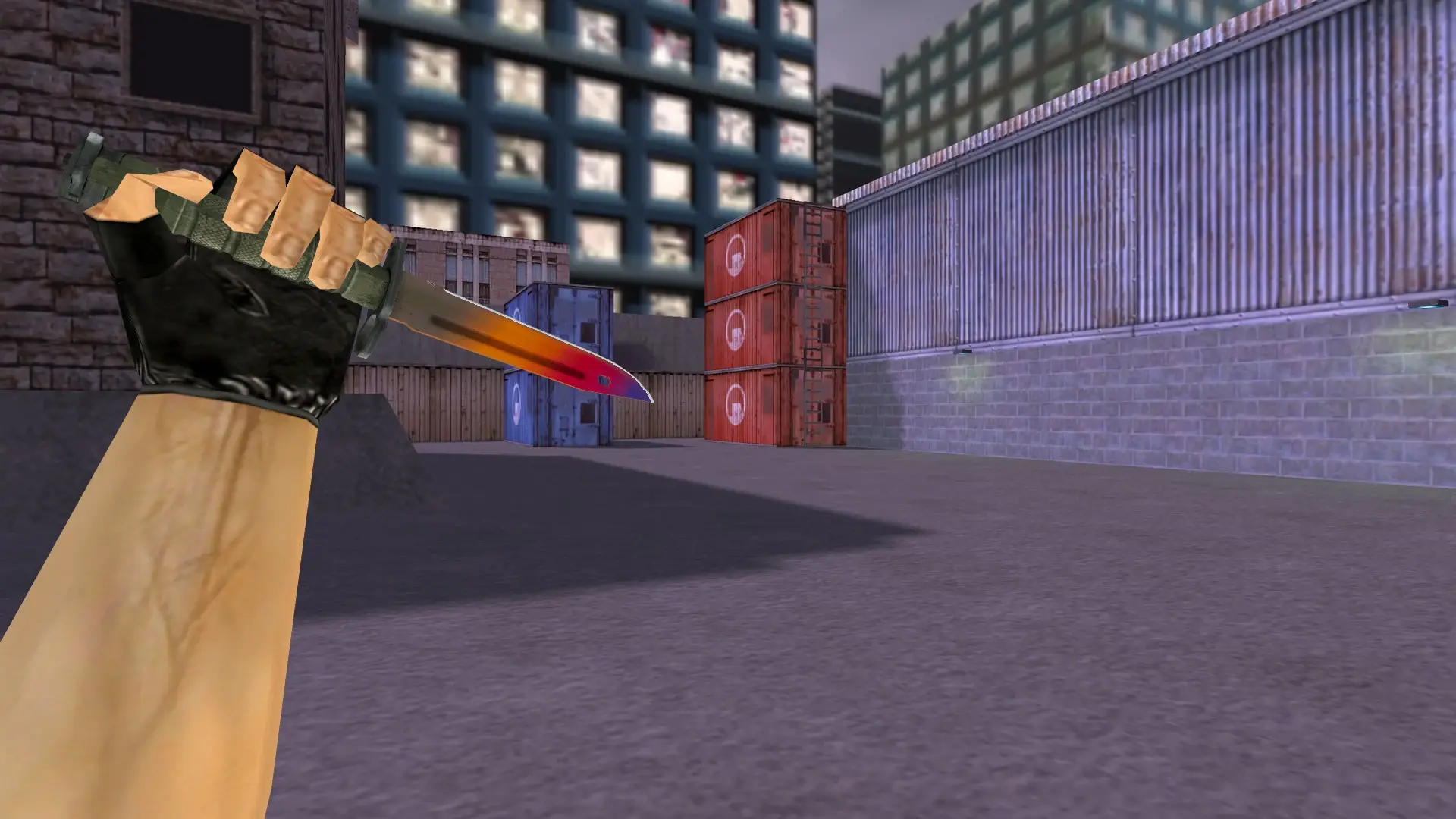 Bayonet | Fade v2 — cs_assault (first person)