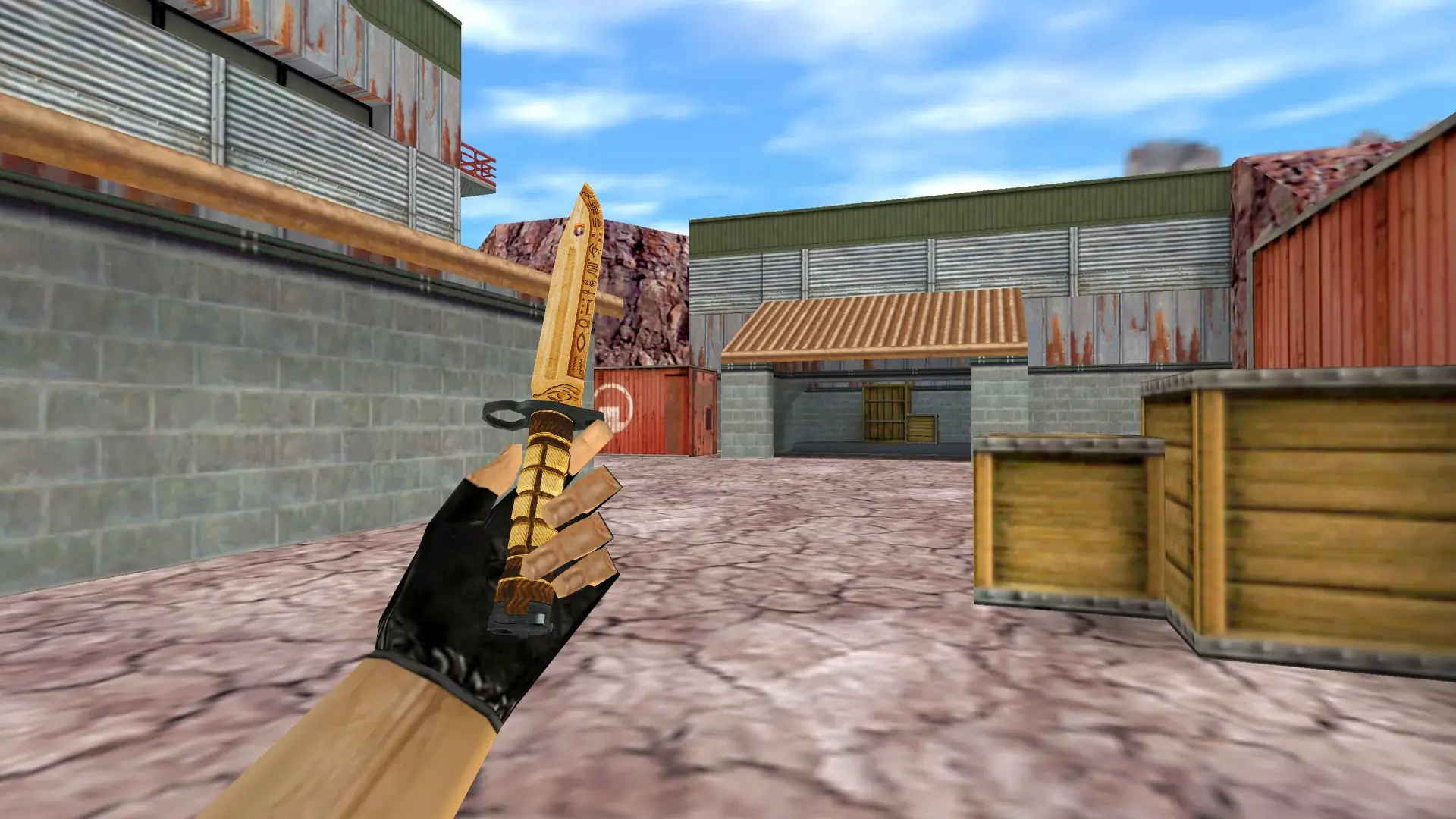 Bayonet | Hieroglyph — de_nuke (first person)