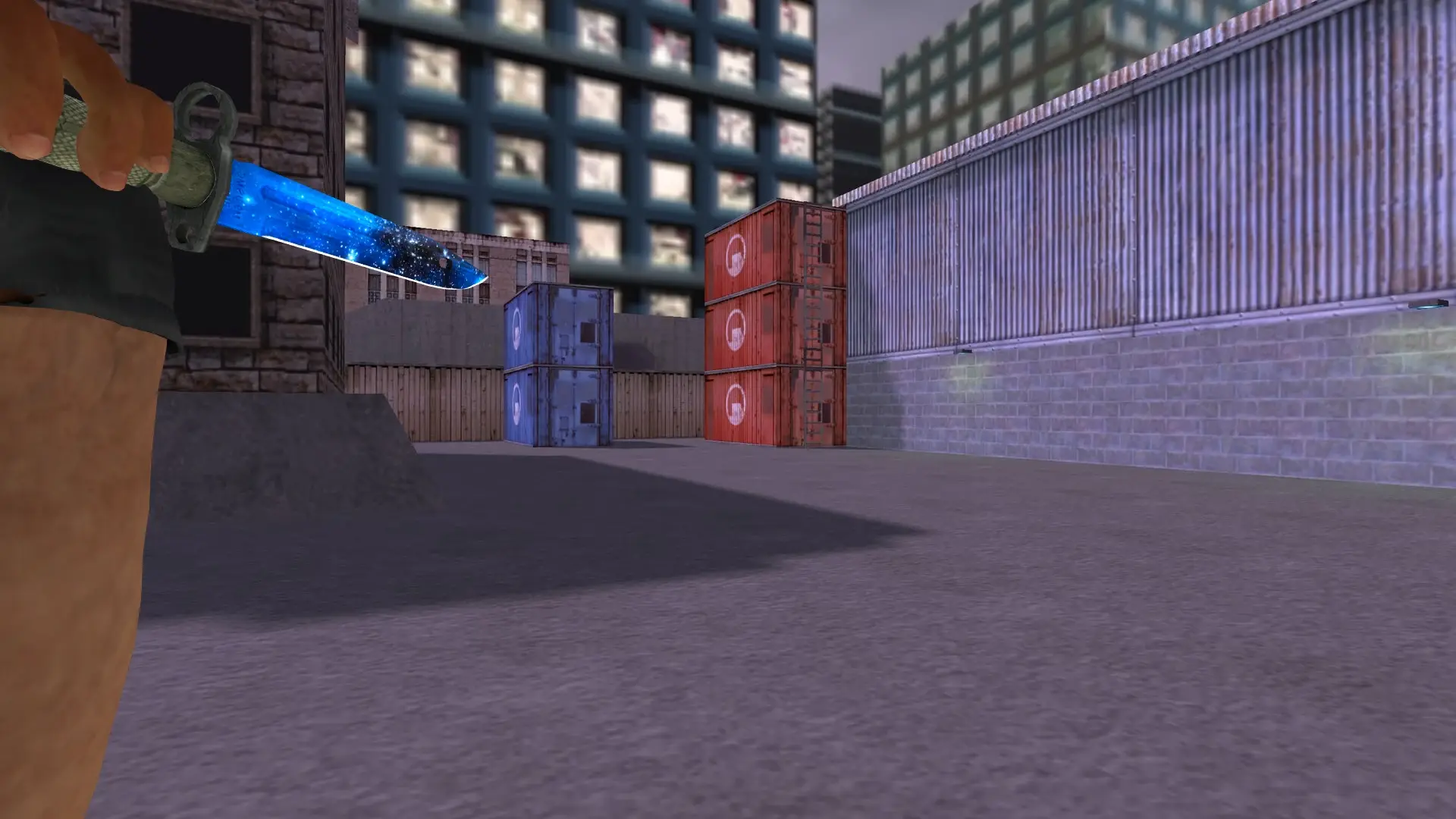 Bayonet | Deep Space — cs_assault (first person)