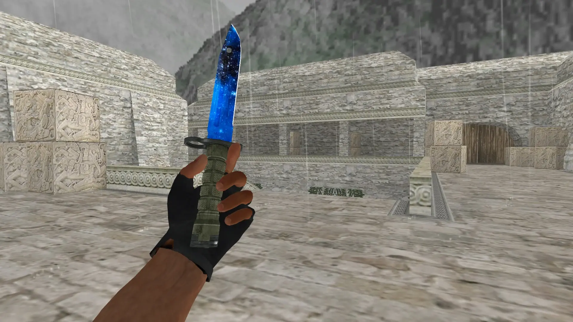 Bayonet | Deep Space — de_aztec (first person)