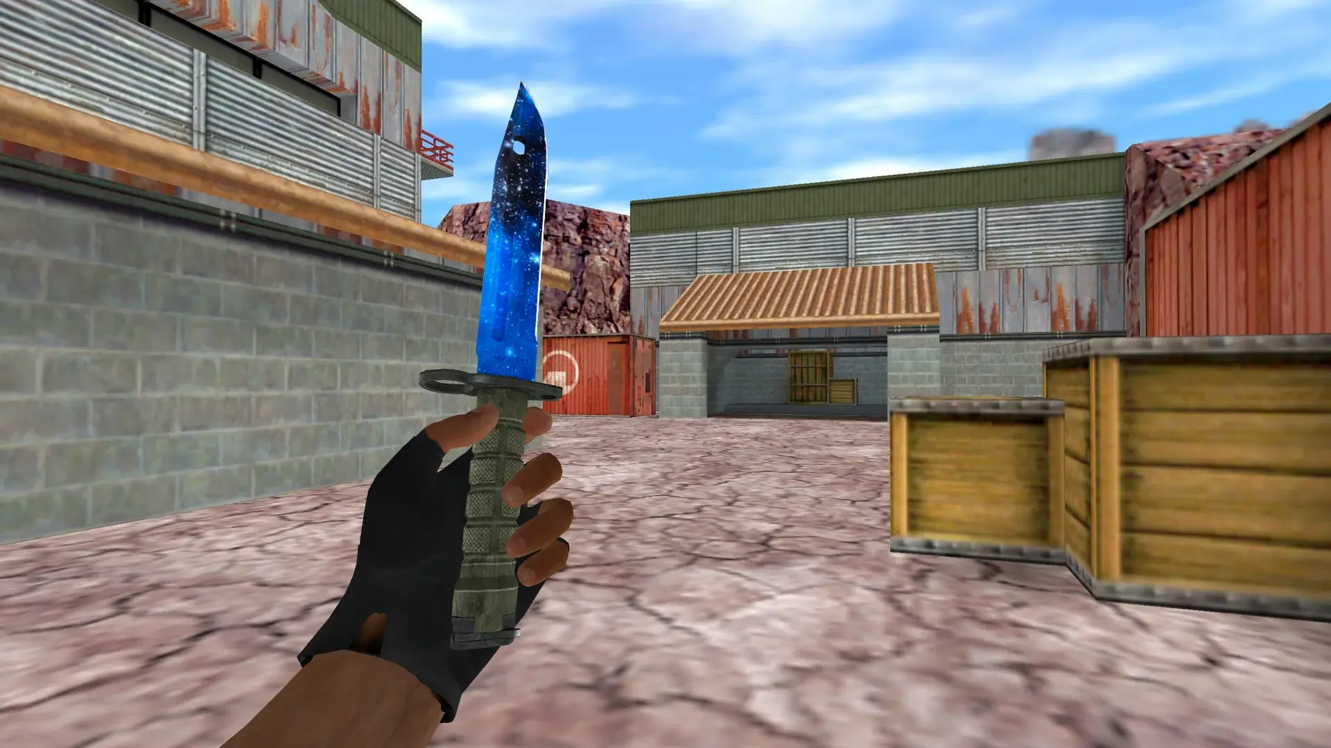 Bayonet | Deep Space — de_nuke (first person)