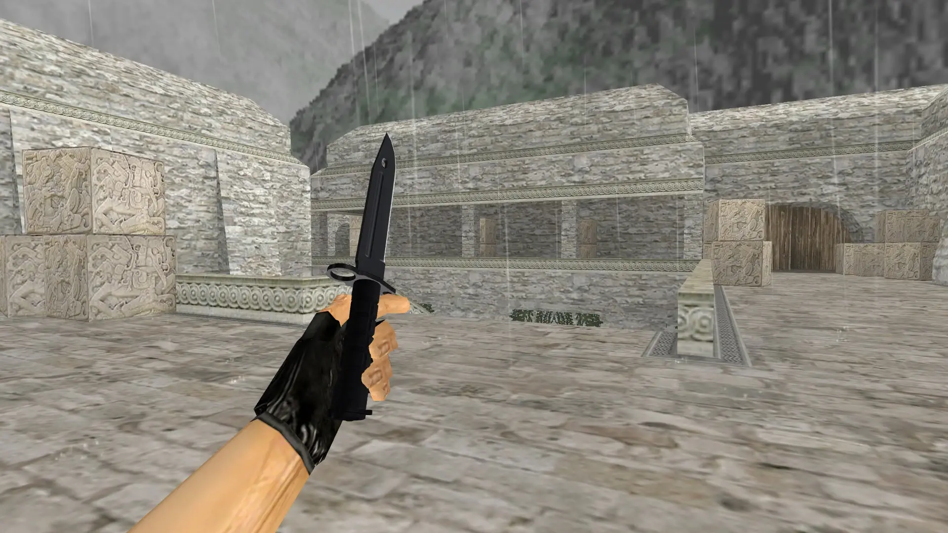 Bayonet | Night — de_aztec (first person)