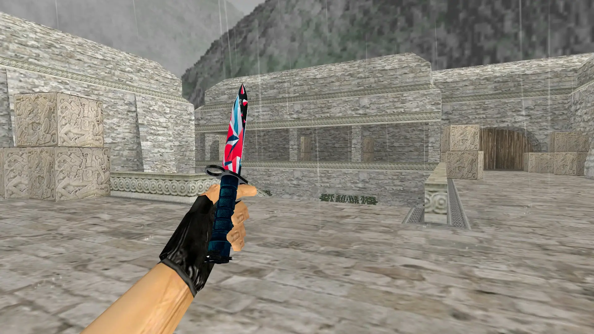 Bayonet | Point Disarray — de_aztec (first person)