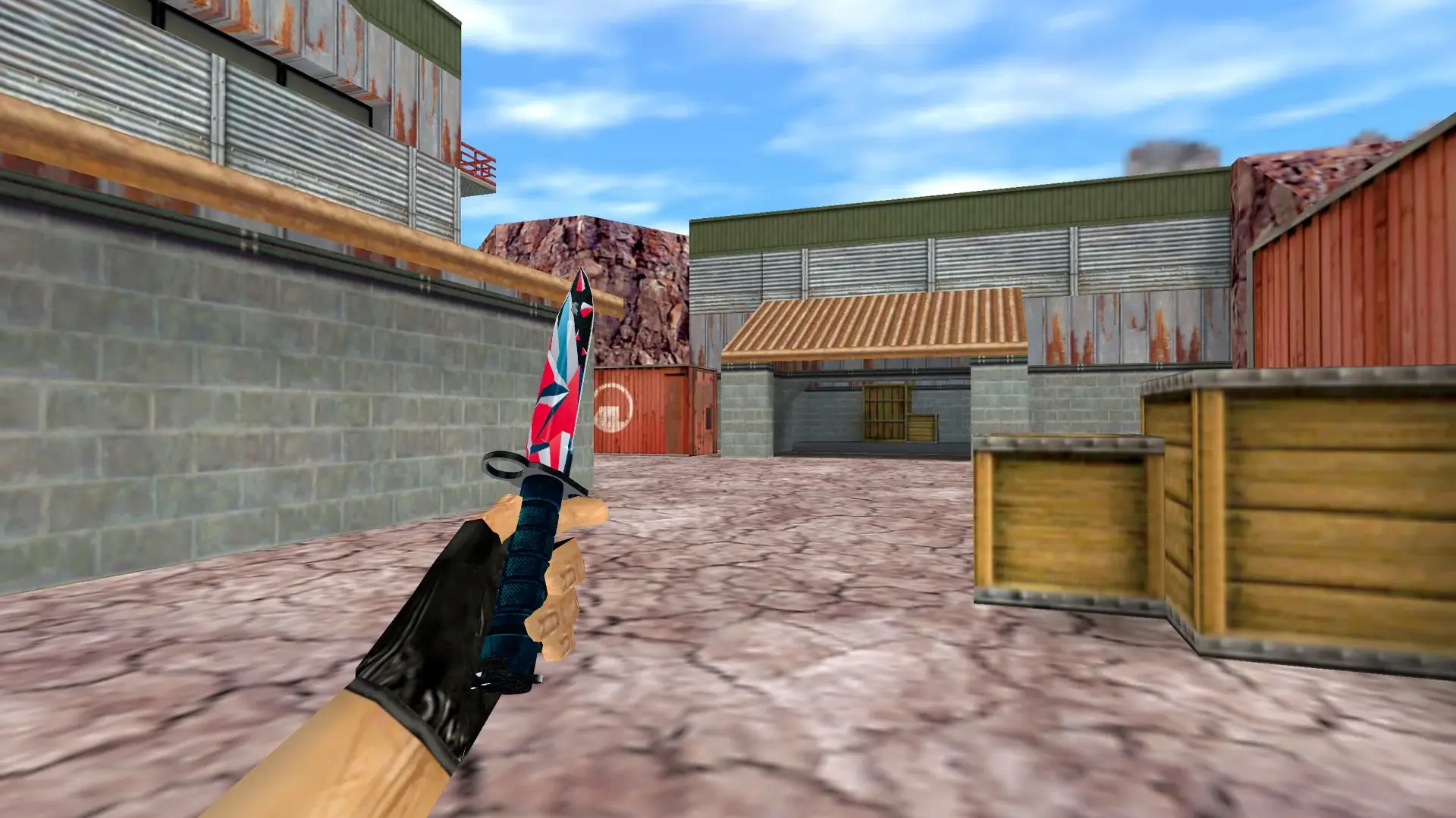 Bayonet | Point Disarray — de_nuke (first person)