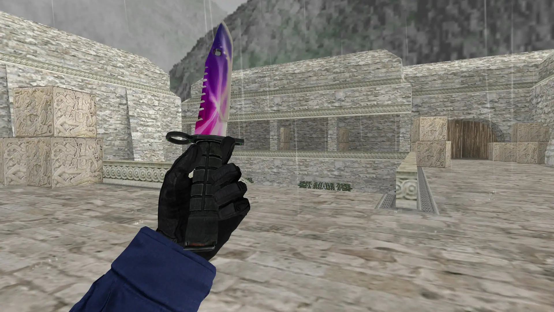 M9 Bayonet | Spectrum — de_aztec (first person)