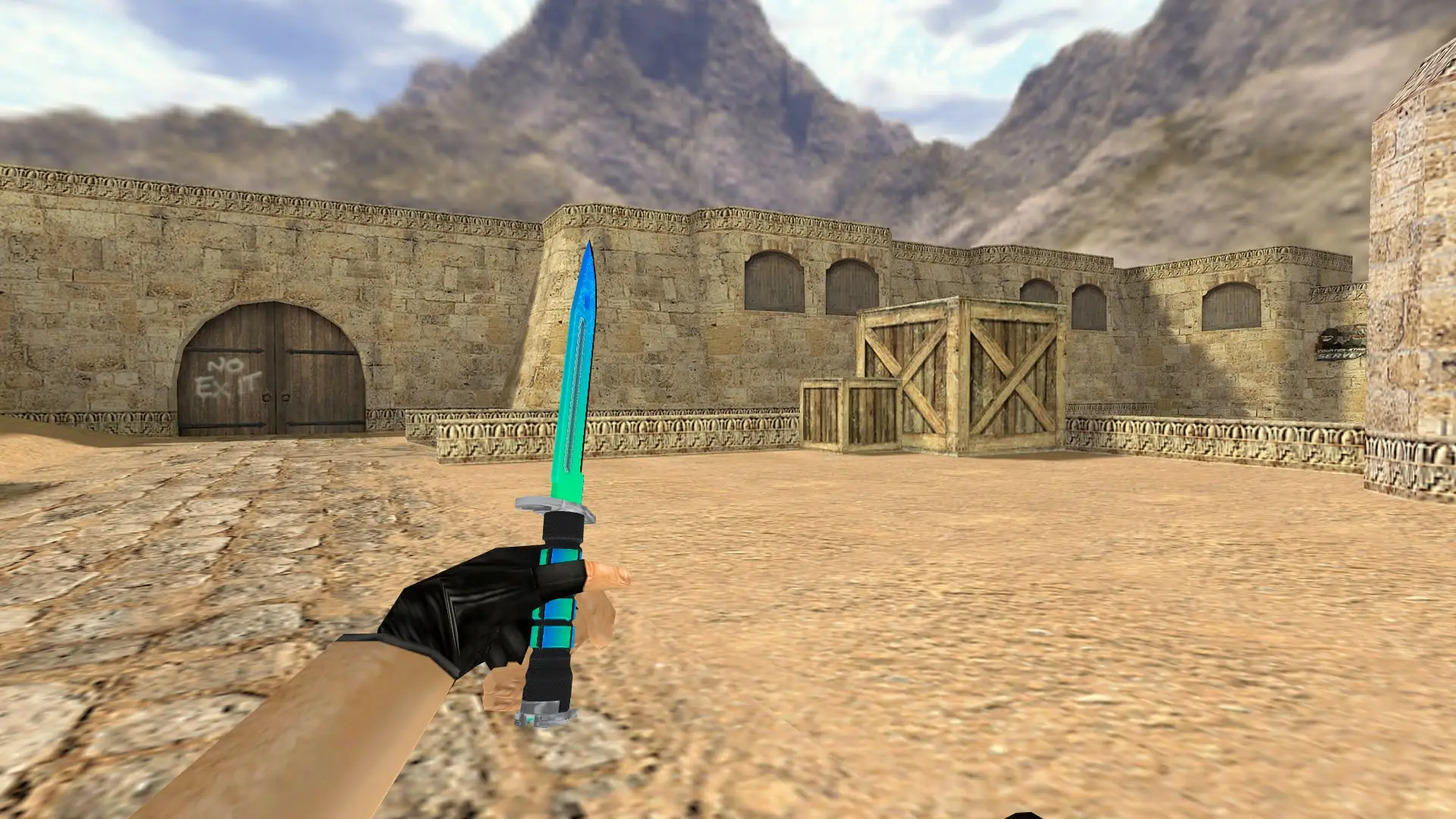 Bayonet | Momentum — de_dust2 (first person)