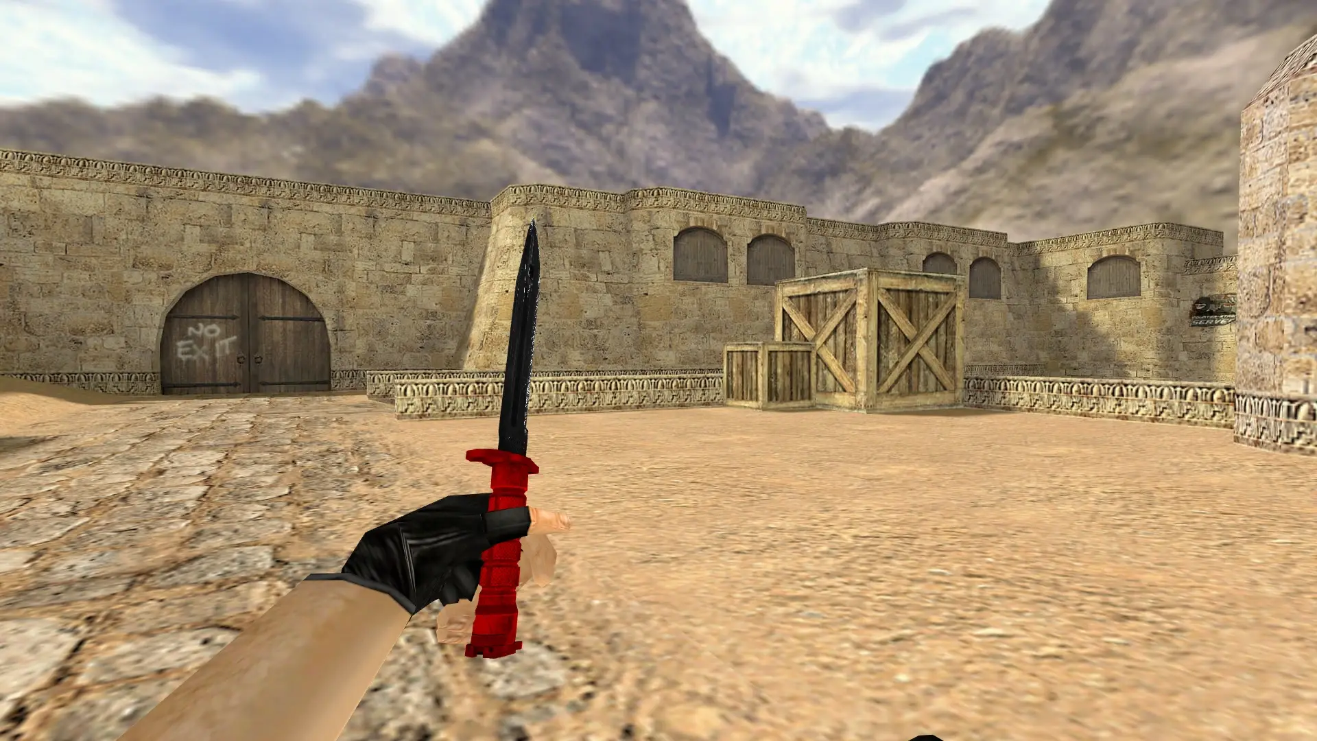 Bayonet | Nitro — de_dust2 (first person)