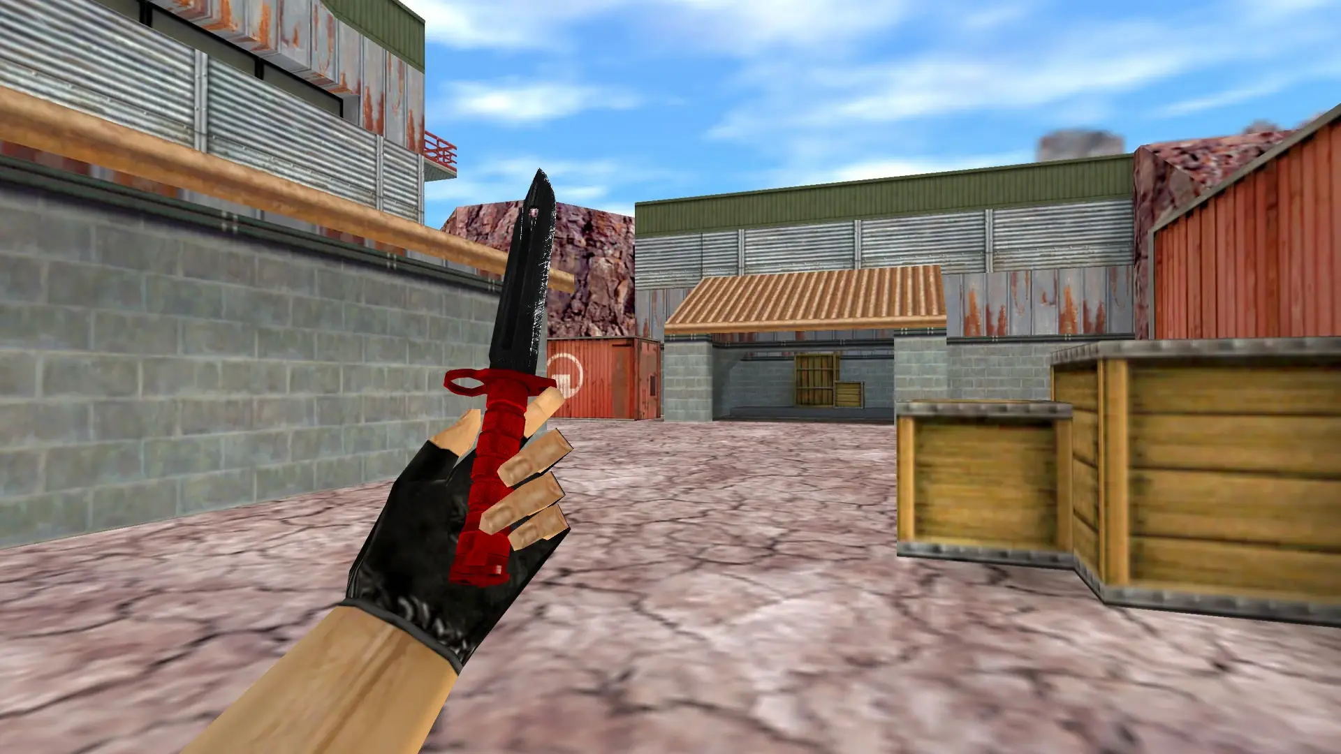 Bayonet | Nitro — de_nuke (first person)