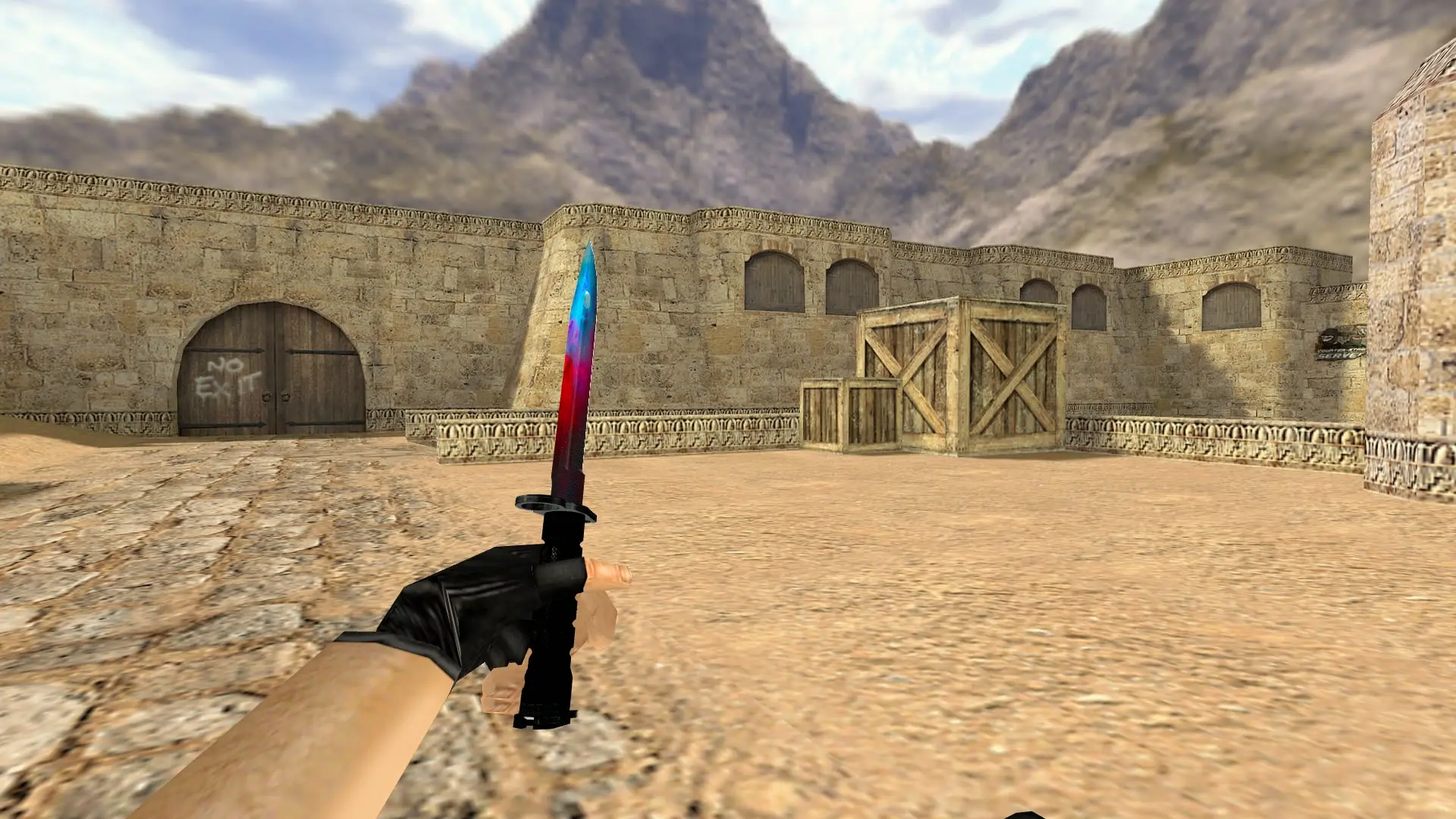 Bayonet | Prohibition — de_dust2 (first person)