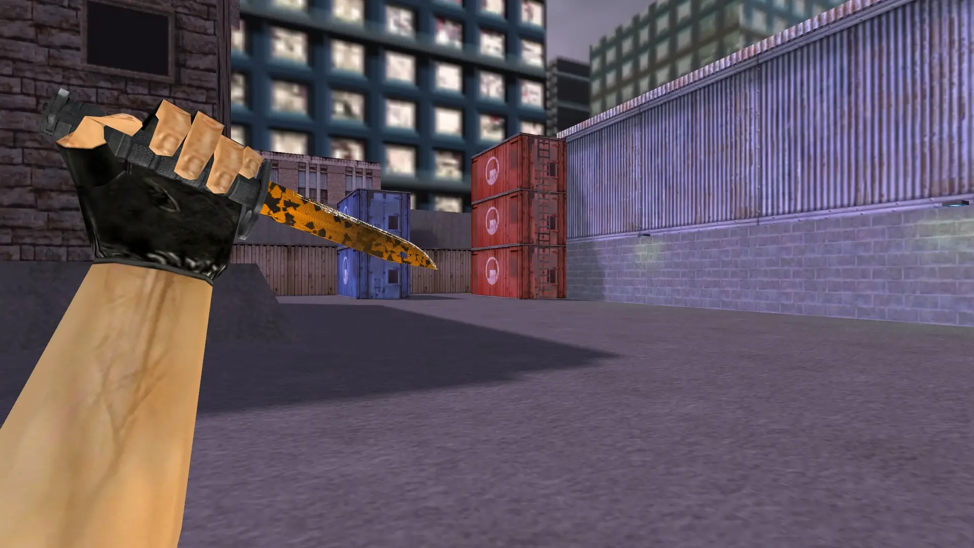 Bayonet | Reactor — cs_assault (first person)