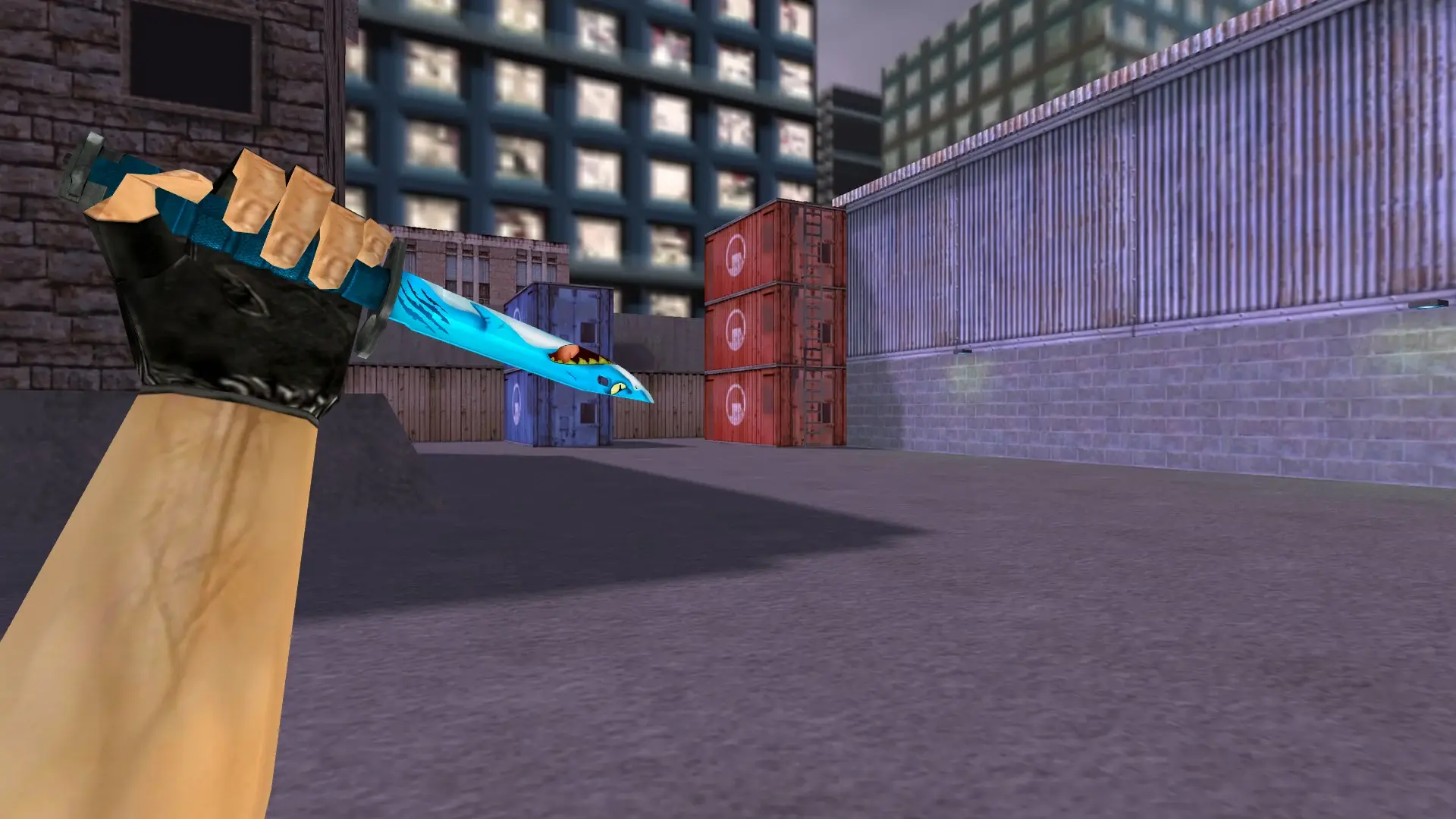 Bayonet | Shark — cs_assault (first person)