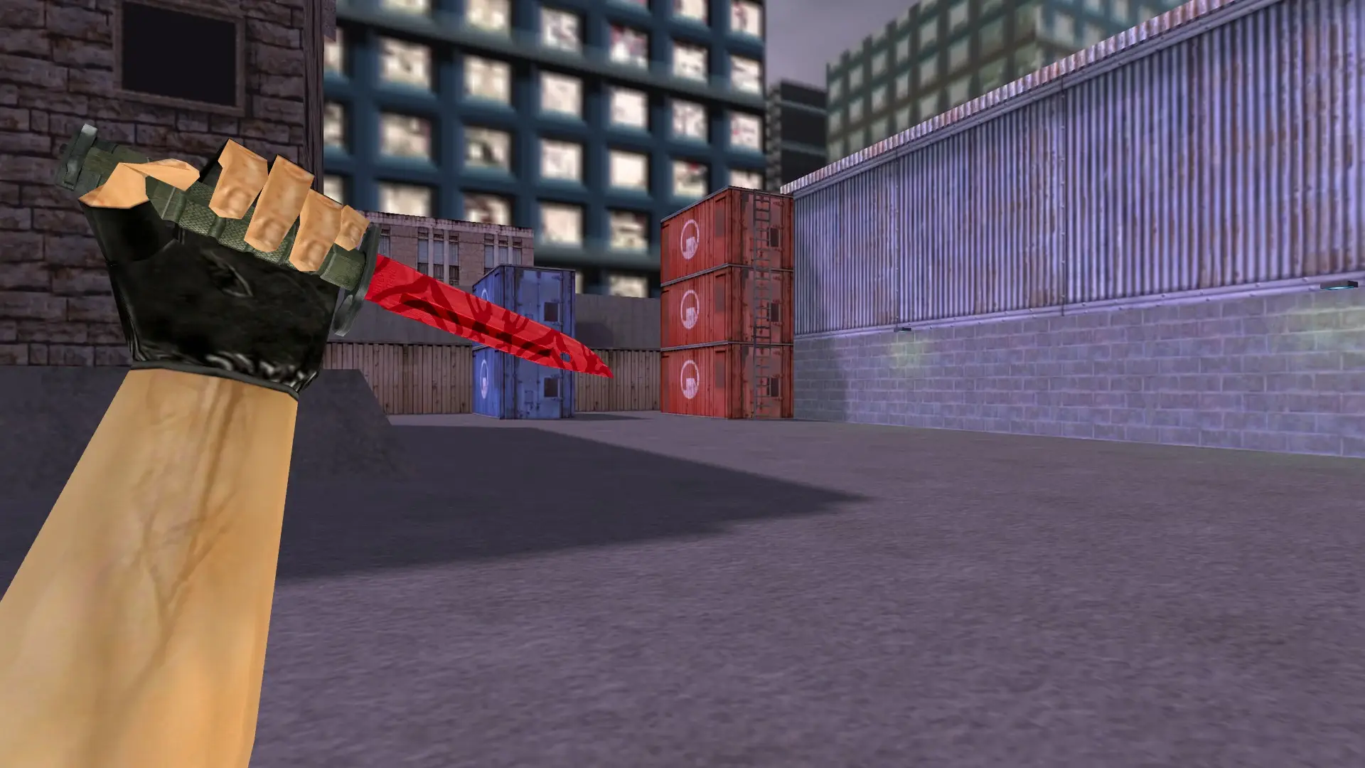 Bayonet | Slaughter v2 — cs_assault (first person)