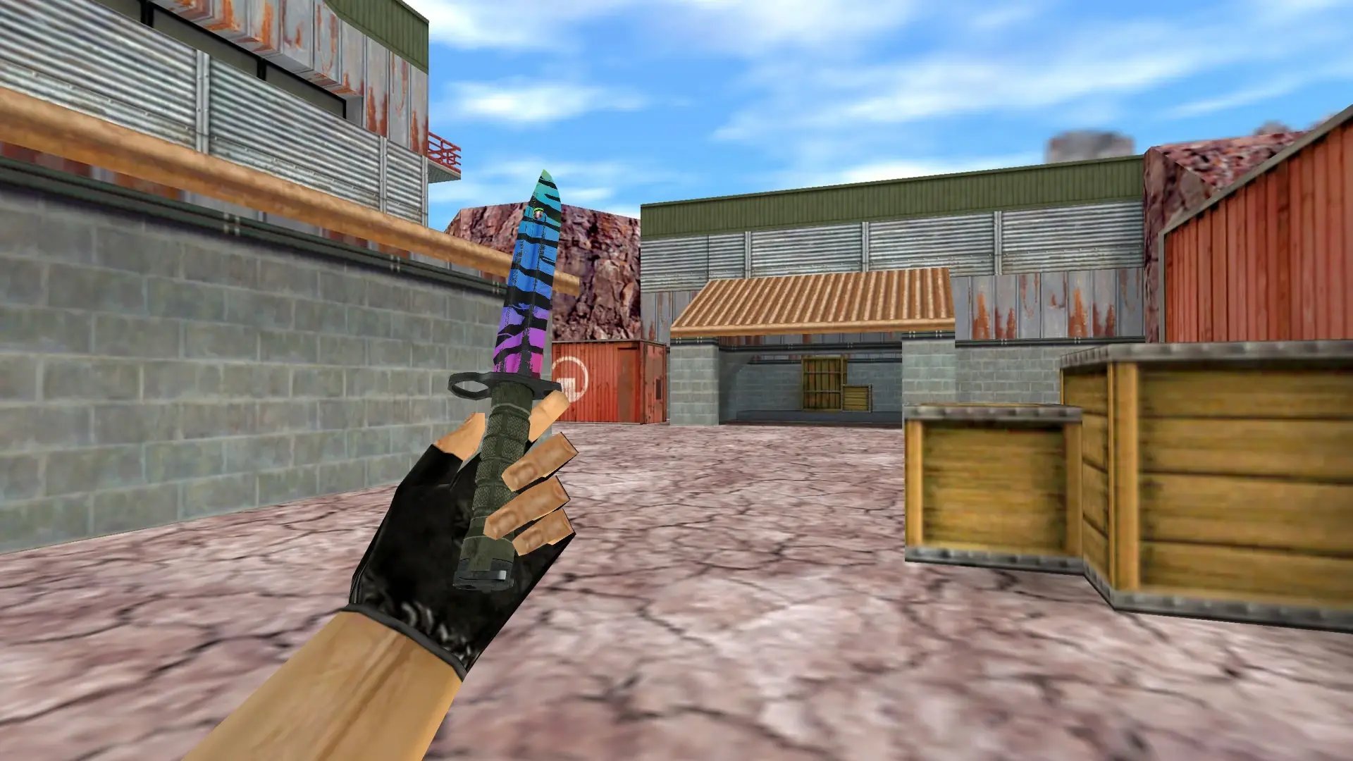 Bayonet | Superfurry — de_nuke (first person)