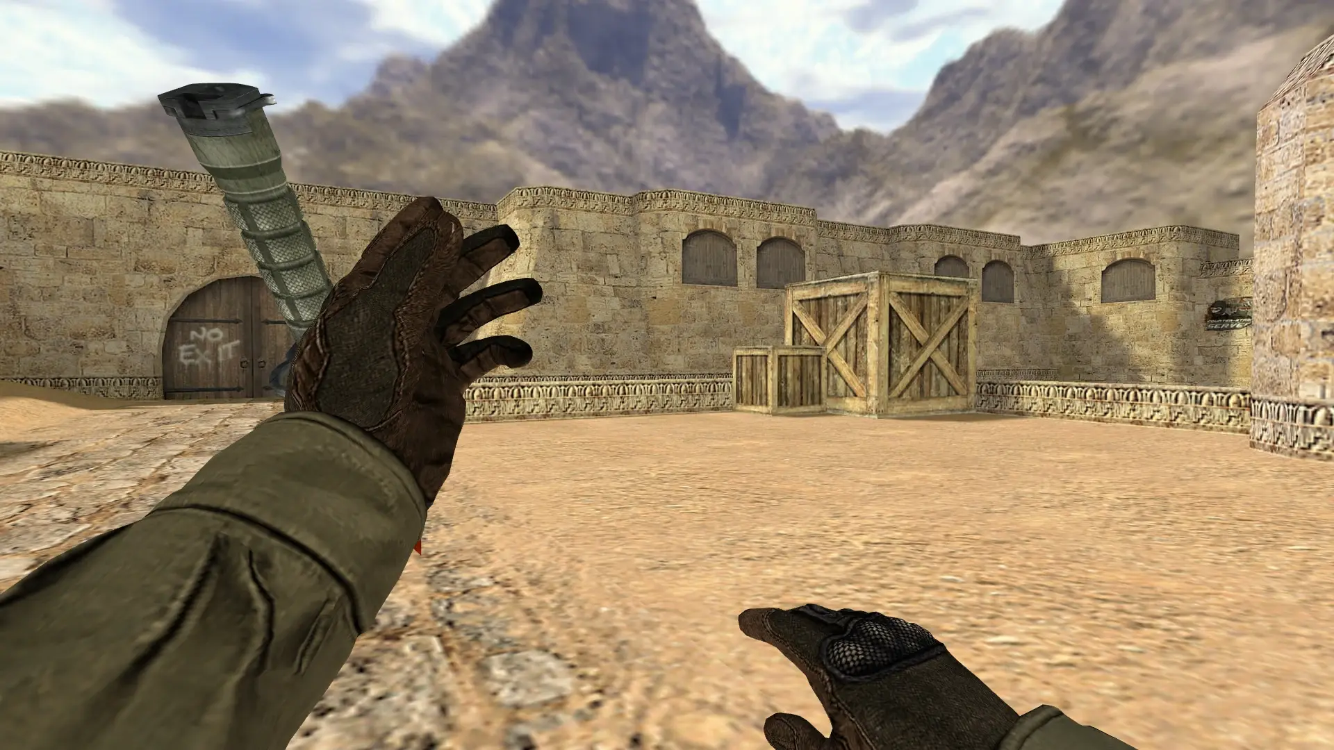 Bayonet | Tigris — de_dust2 (first person)