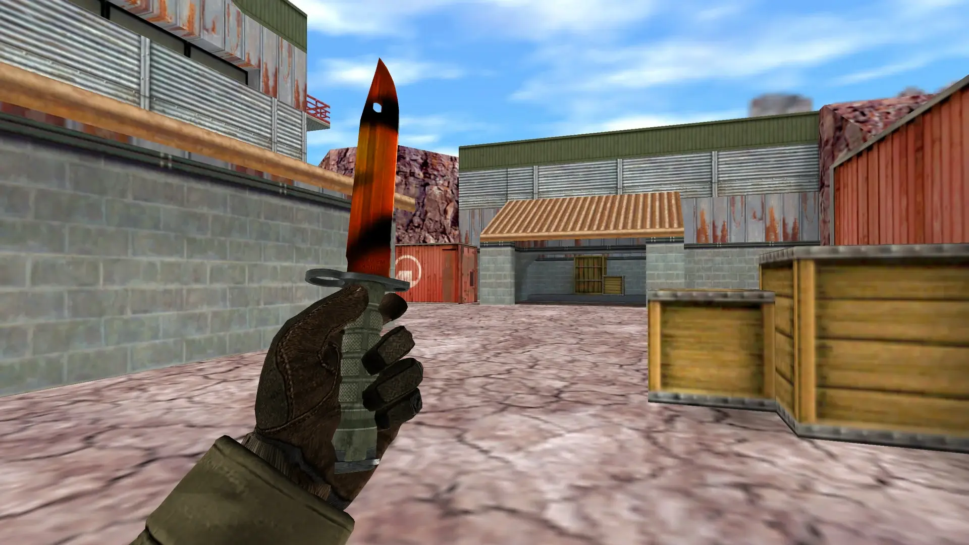 Bayonet | Tigris — de_nuke (first person)