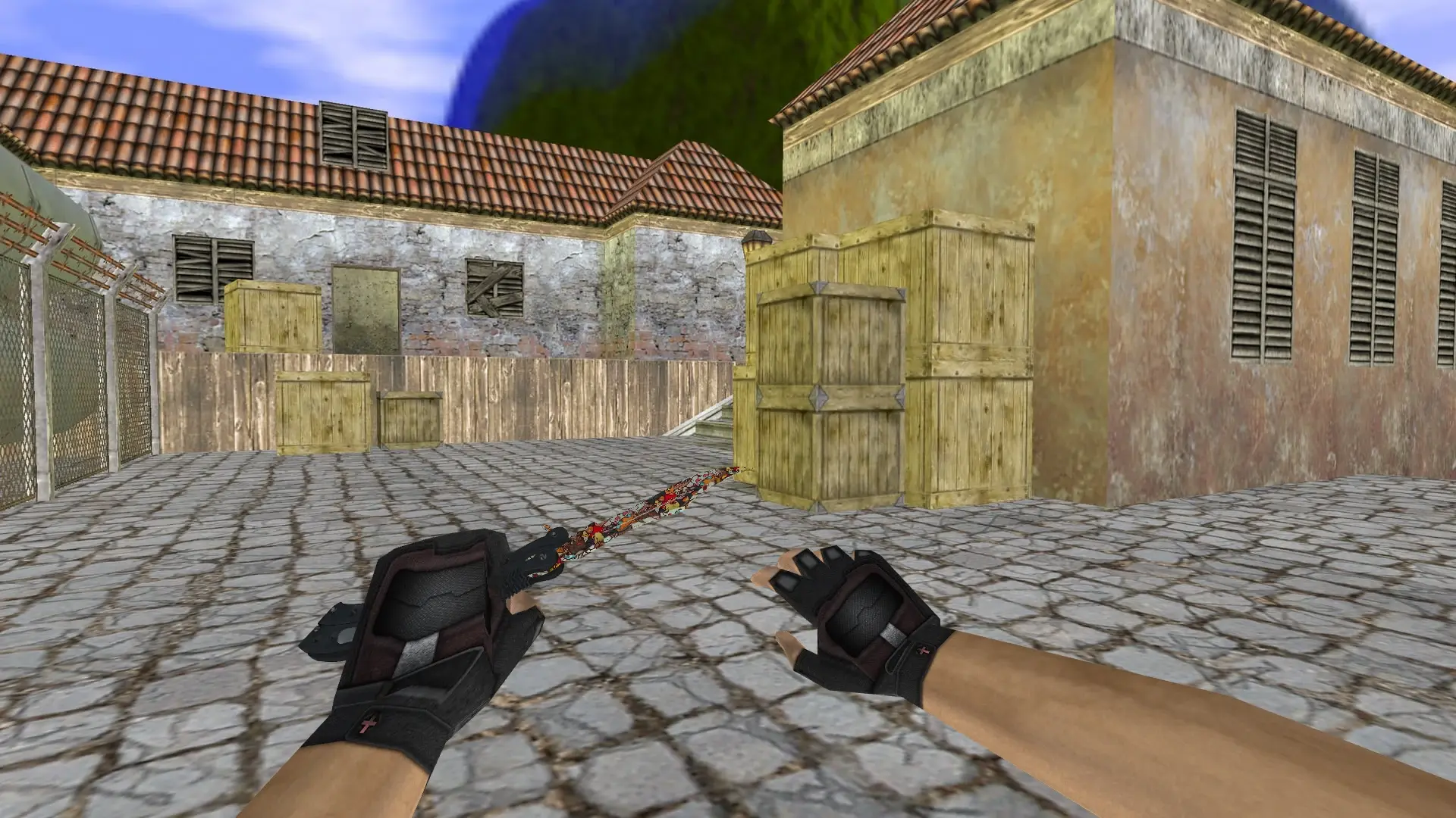 Butterfly Knife | Paw — de_inferno (first person)