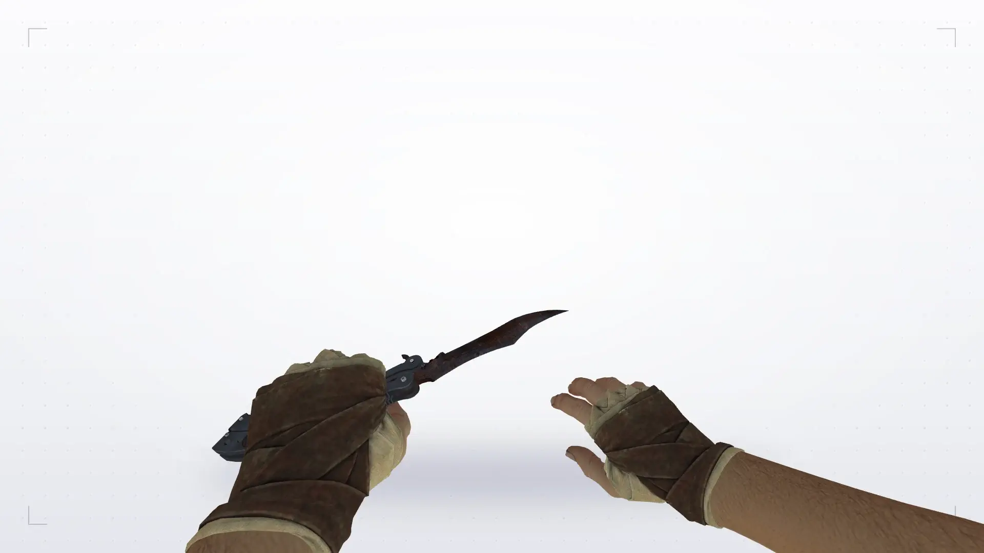 Butterfly Knife | Rustcoat — first person