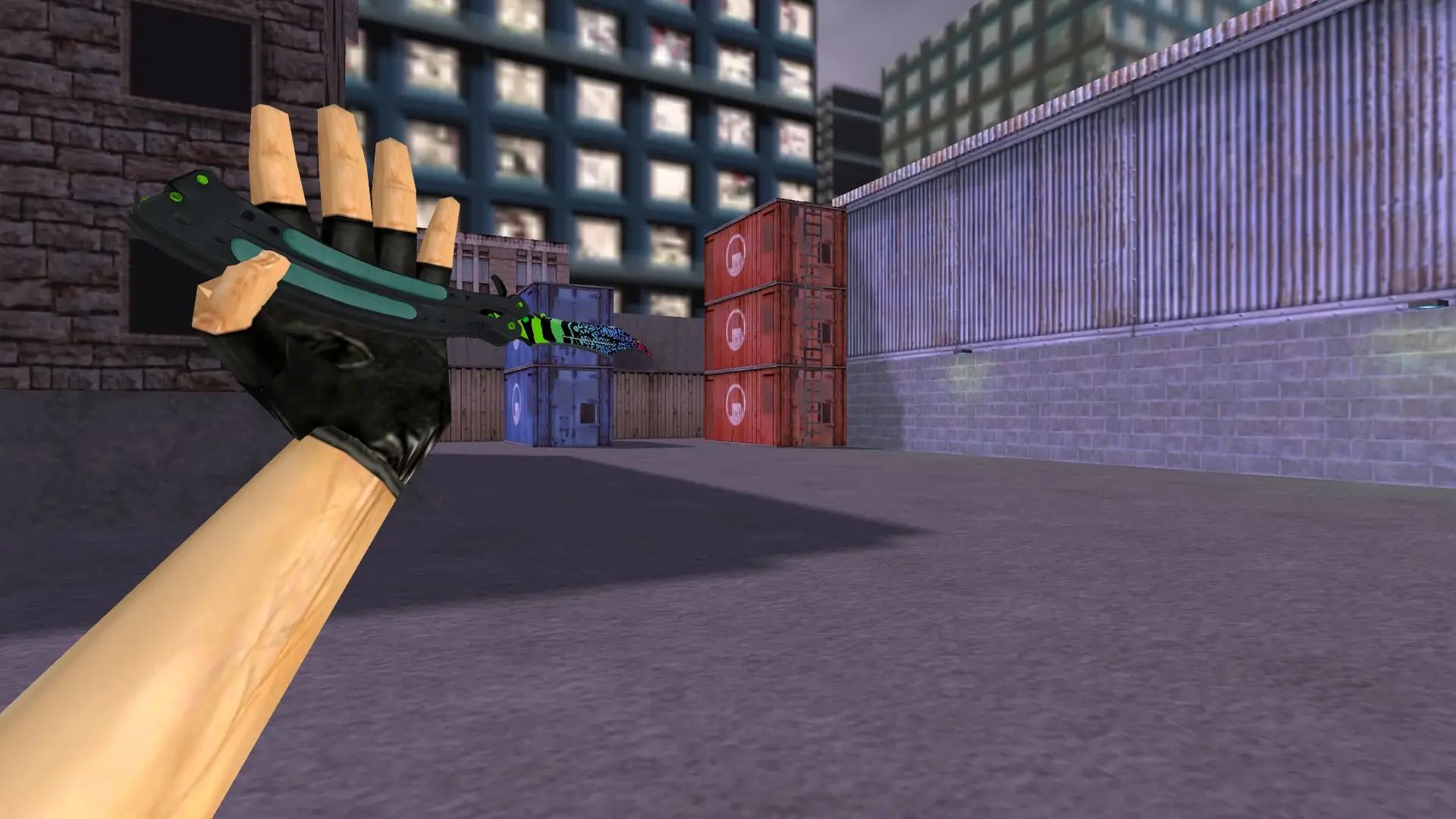 Butterfly Knife | Superfurry — cs_assault (first person)