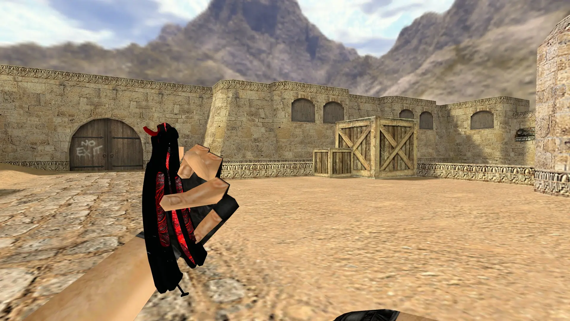 Butterfly Knife | Vampire — de_dust2 (first person)