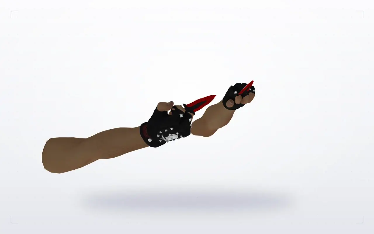 Bloodhound Gloves Charred Pack — Shadow Daggers Crimson Web — Bloodhound Gloves Charred Pack