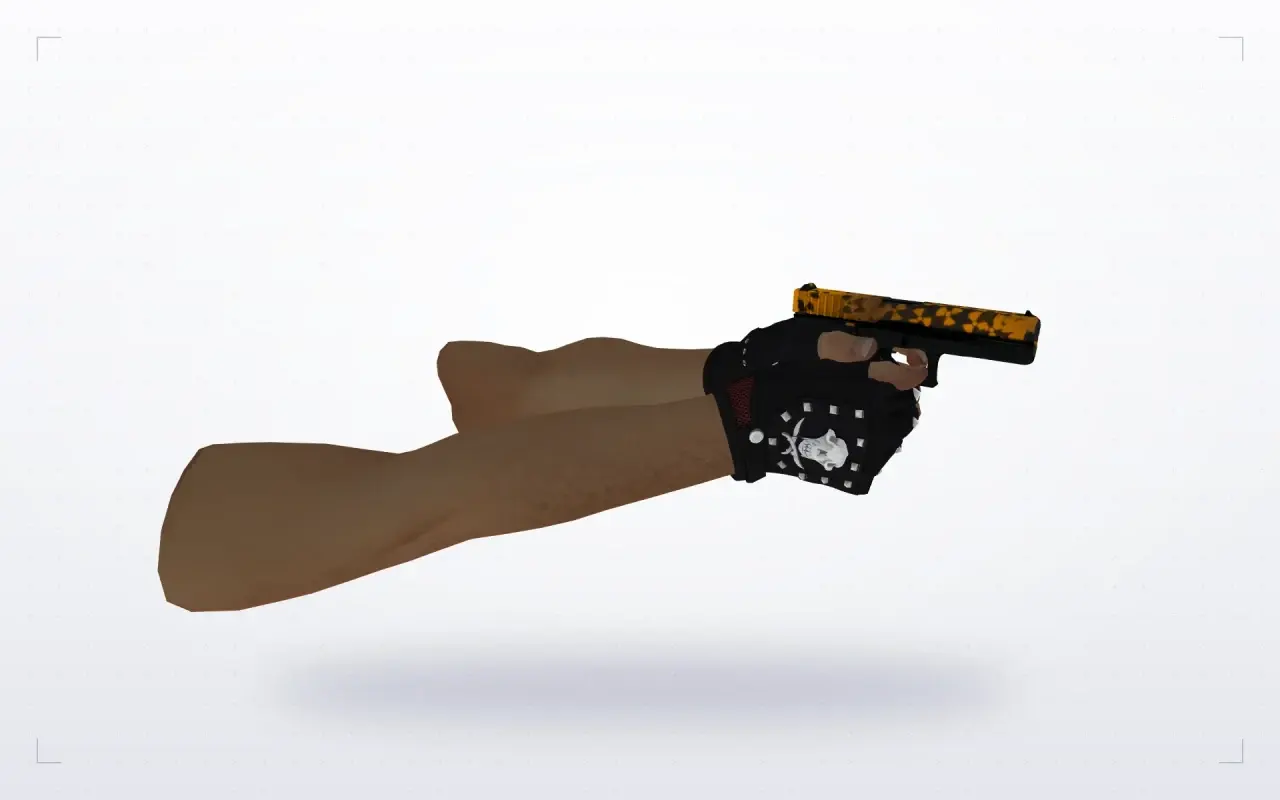 Bloodhound Gloves Charred Pack — Glock-18 — Bloodhound Gloves Charred Pack