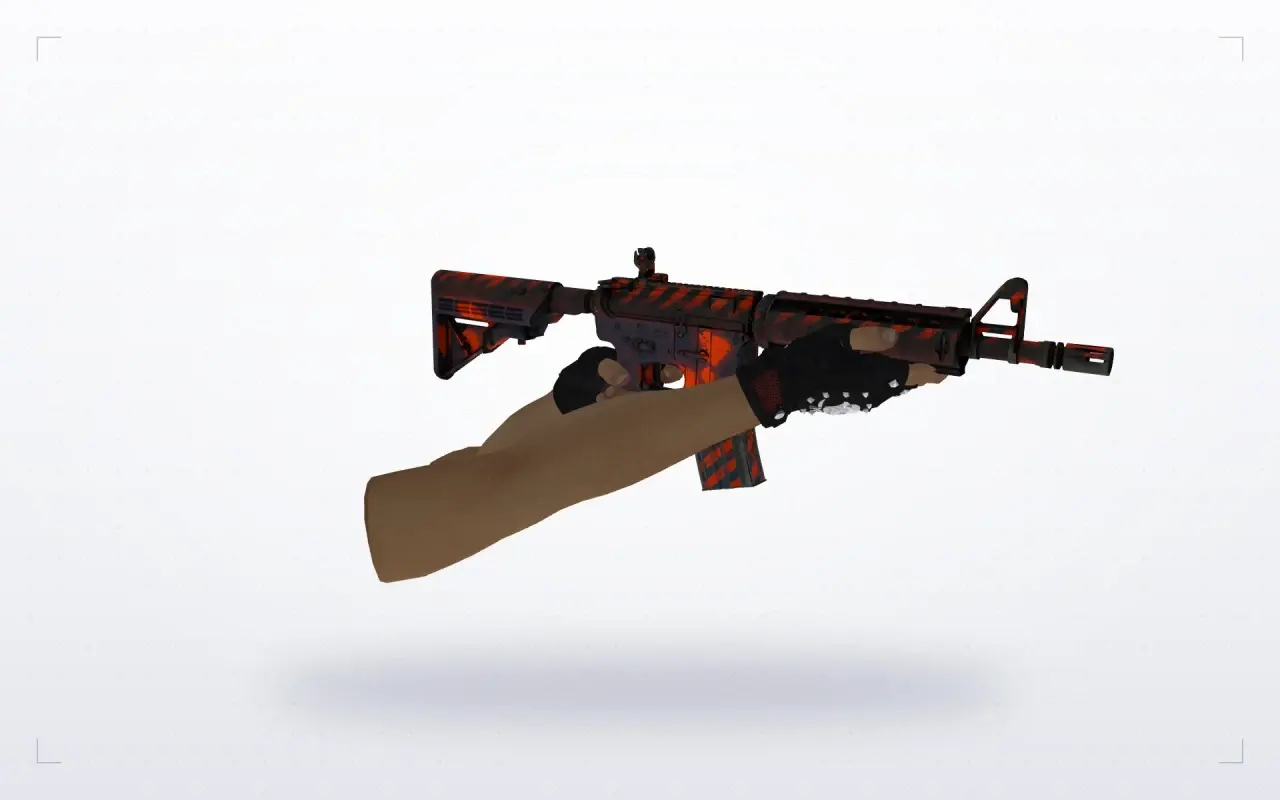 Bloodhound Gloves Charred Pack — M4A1 — Bloodhound Gloves Charred Pack