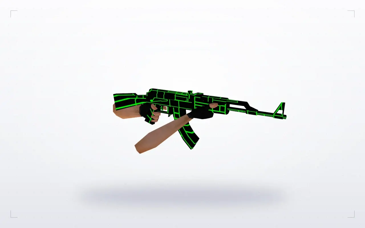 Greenlines Weapon Set — AK-47: Greenlines Weapon Set