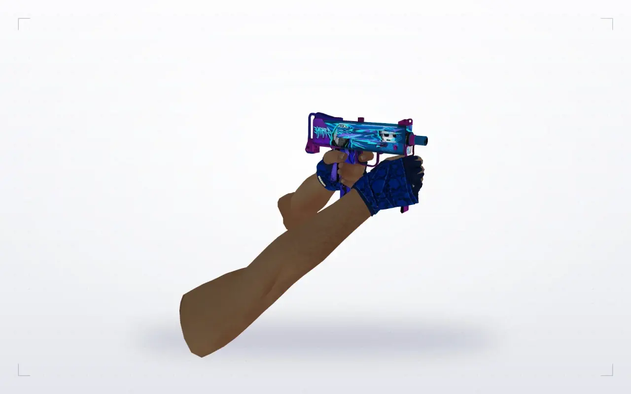 Hand Wraps Cobalt Skulls Pack — MAC-10: Hand Wraps Cobalt Skulls Pack