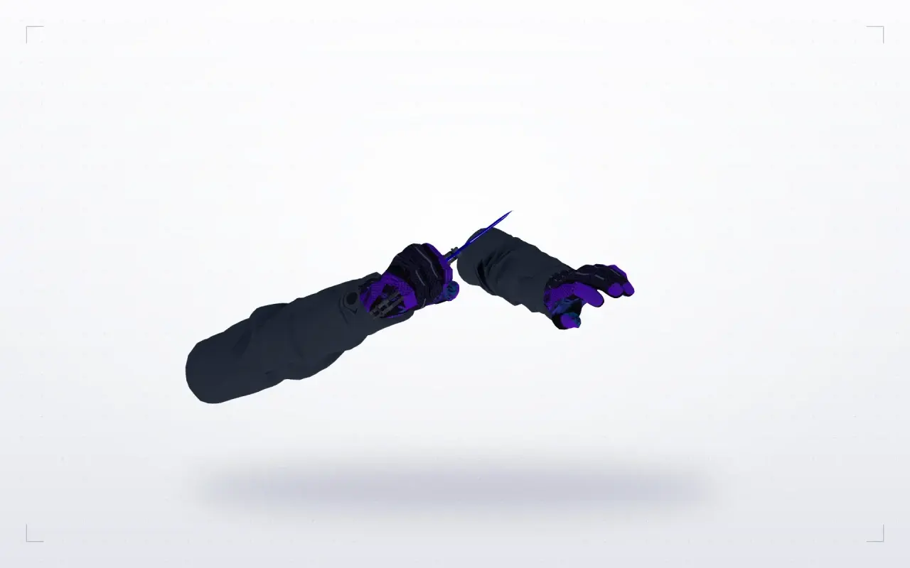 Pandora's Box Sport Gloves (CT) — Butterfly Doppler (Supphire) — Pandora's Box Sport Gloves (CT)