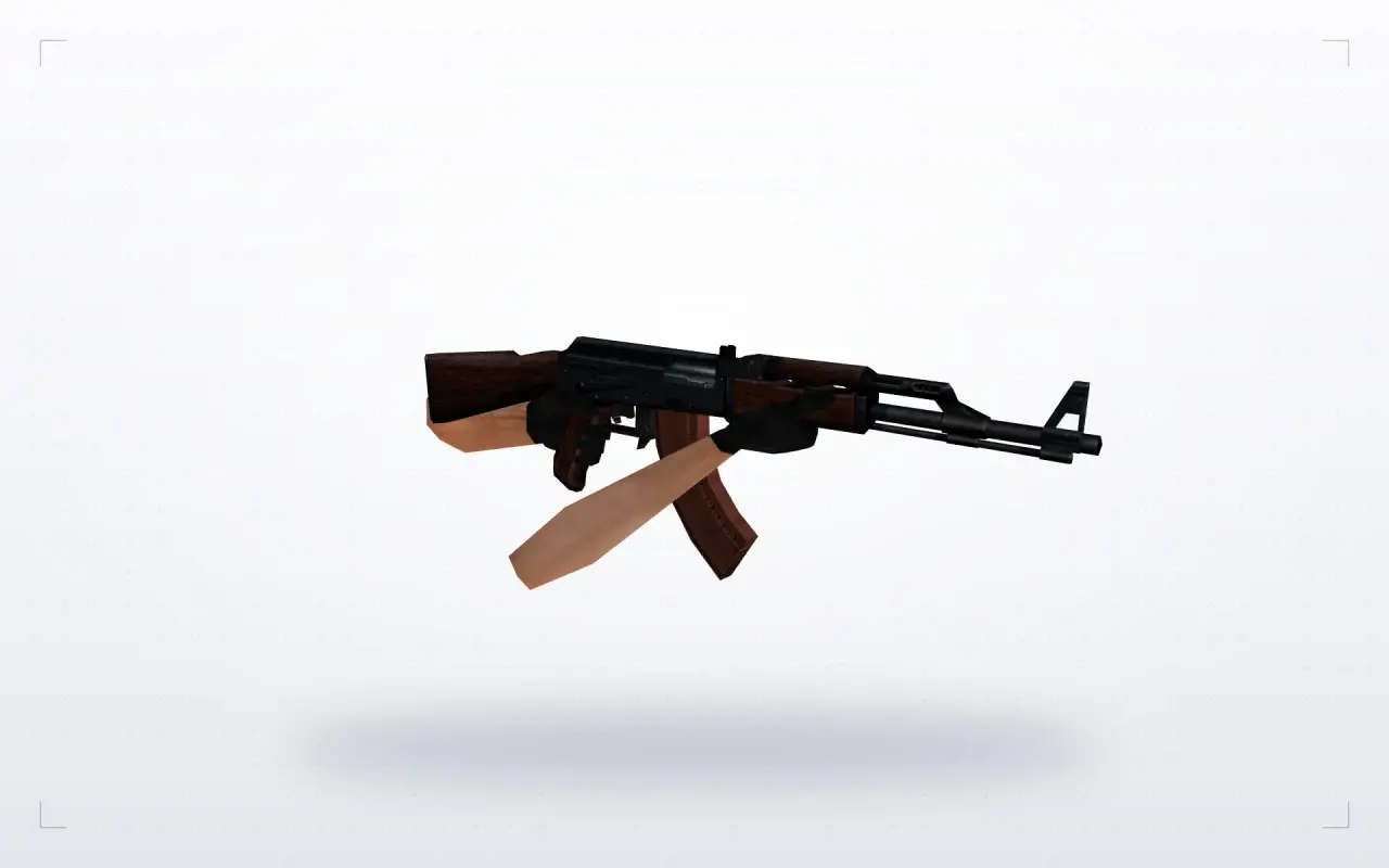 HD Weapon Model Pack — AK-47: HD Weapon Model Pack