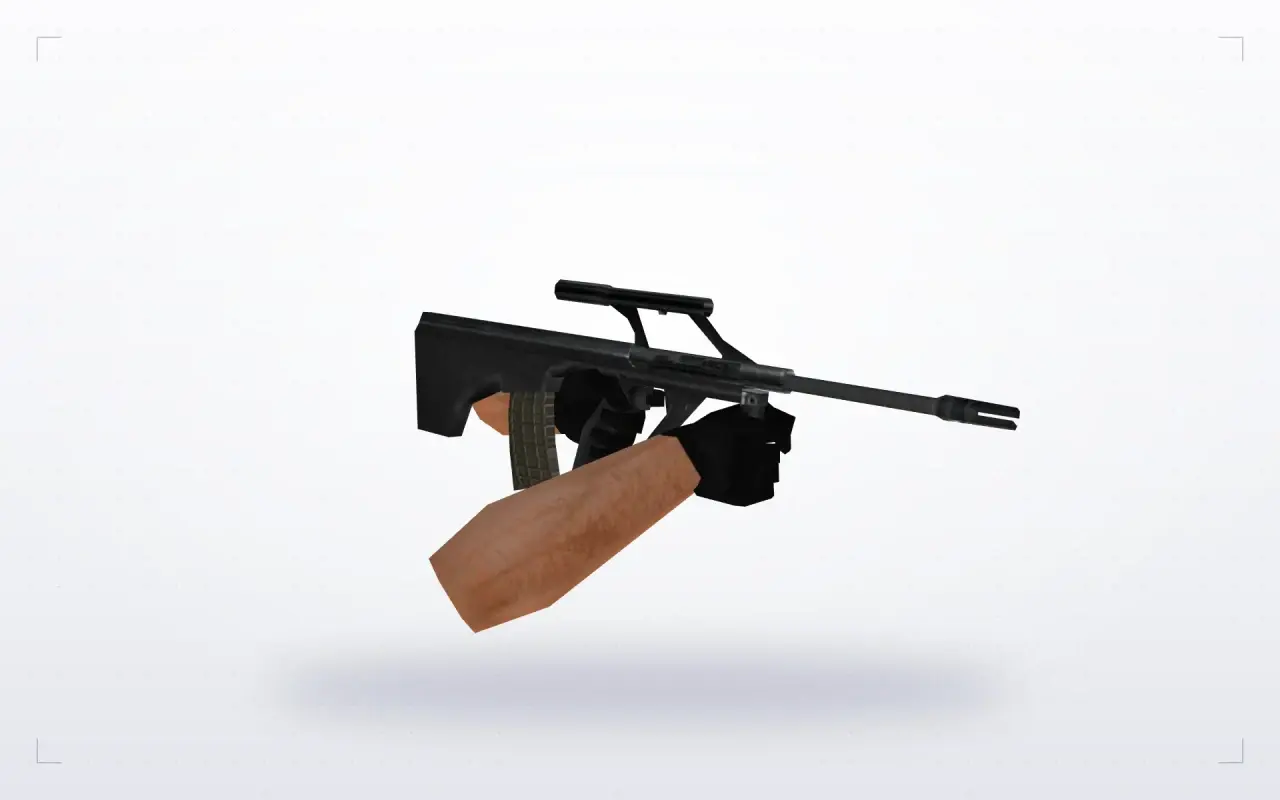 HD Weapon Model Pack — AUG: HD Weapon Model Pack