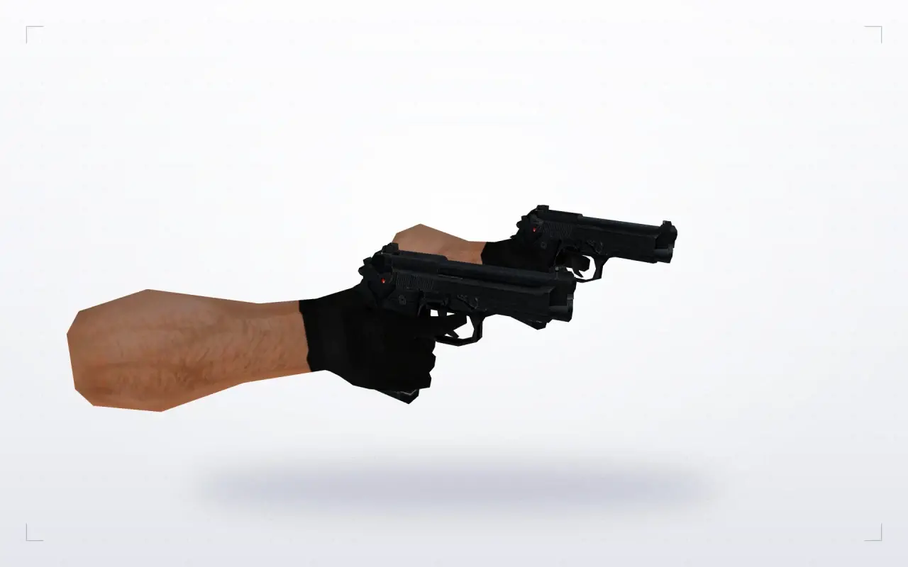 HD Weapon Model Pack — Dual Berettas: HD Weapon Model Pack