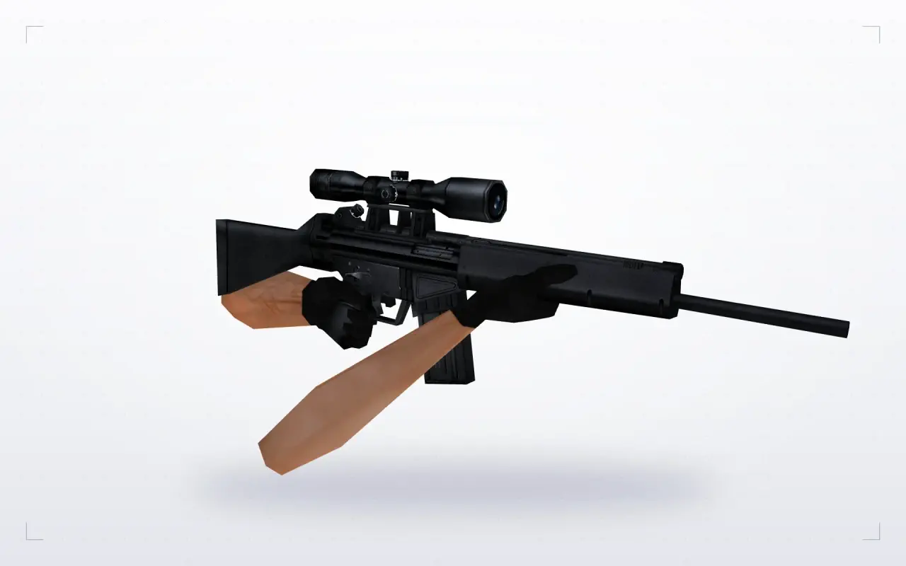 HD Weapon Model Pack — G3SG1: HD Weapon Model Pack