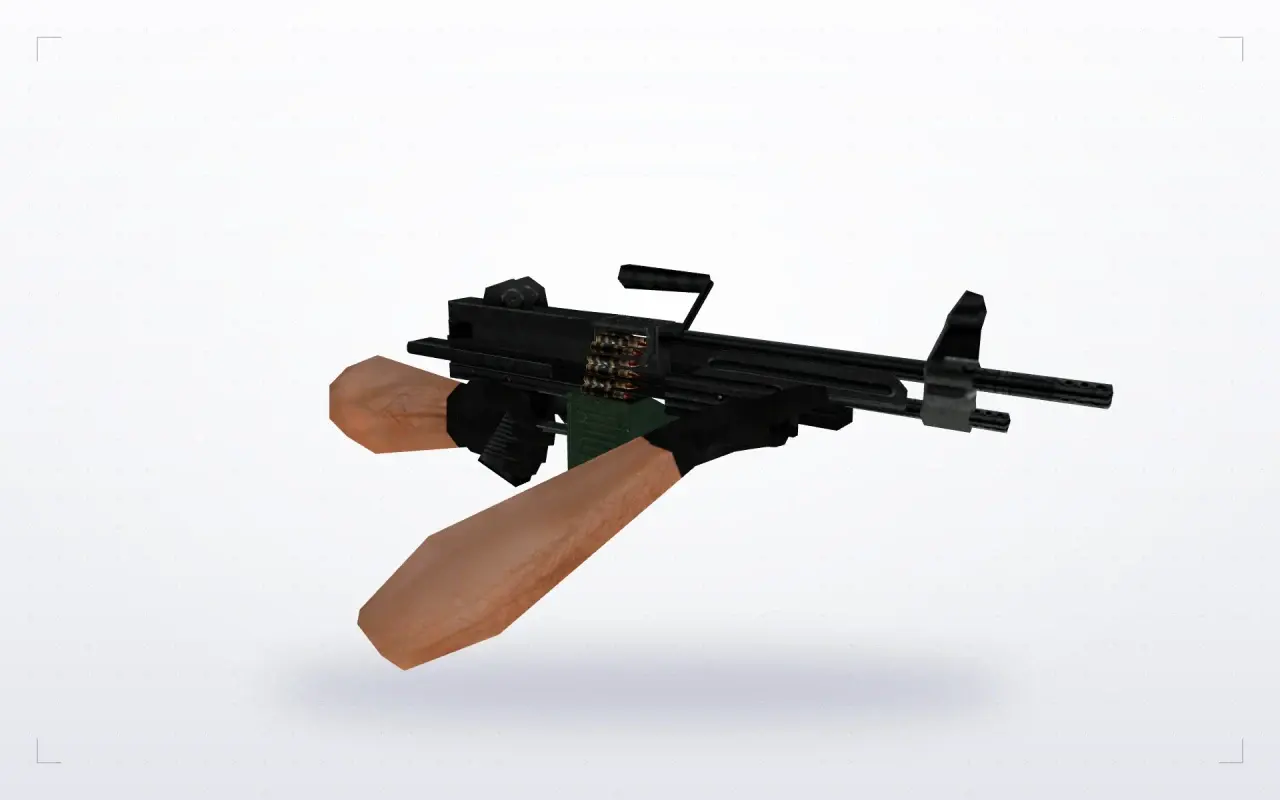 HD Weapon Model Pack — M249: HD Weapon Model Pack