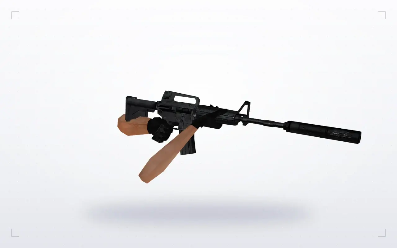 HD Weapon Model Pack — M4A1: HD Weapon Model Pack