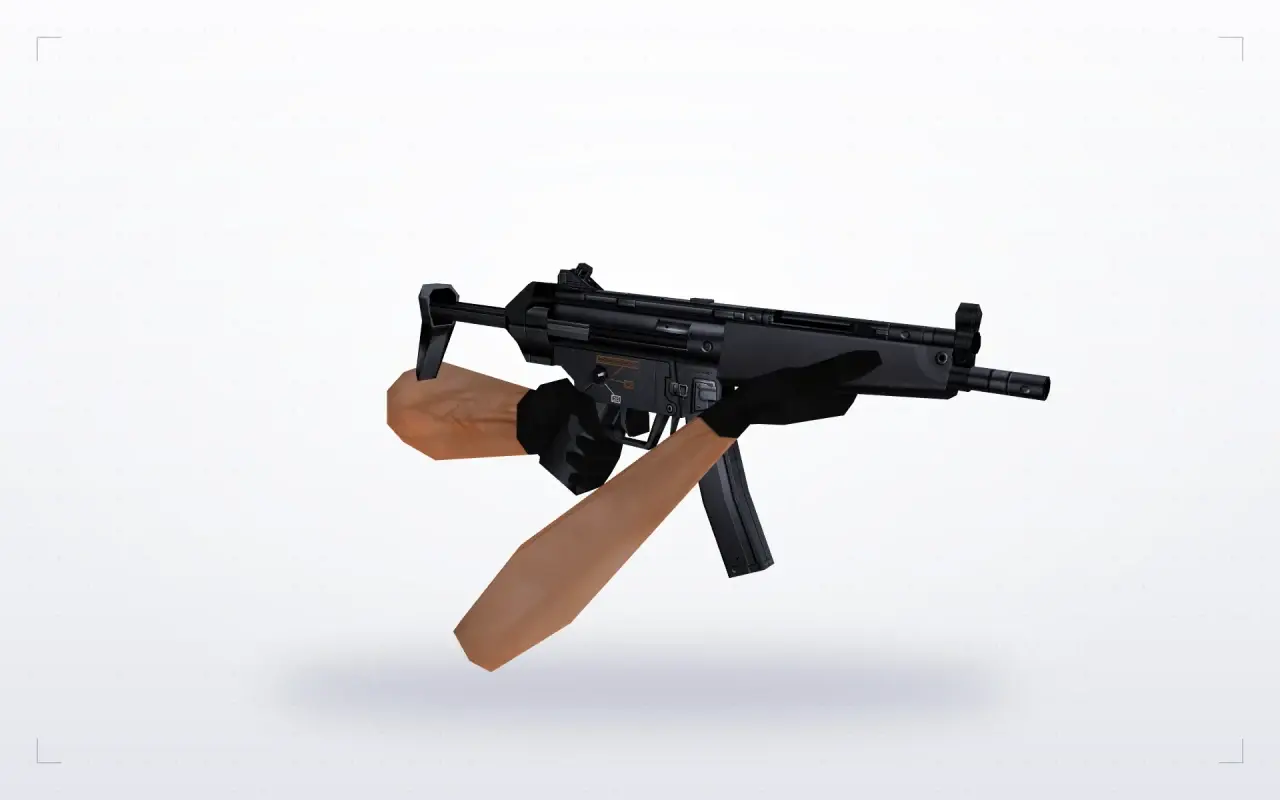 HD Weapon Model Pack — MP5 Navy: HD Weapon Model Pack