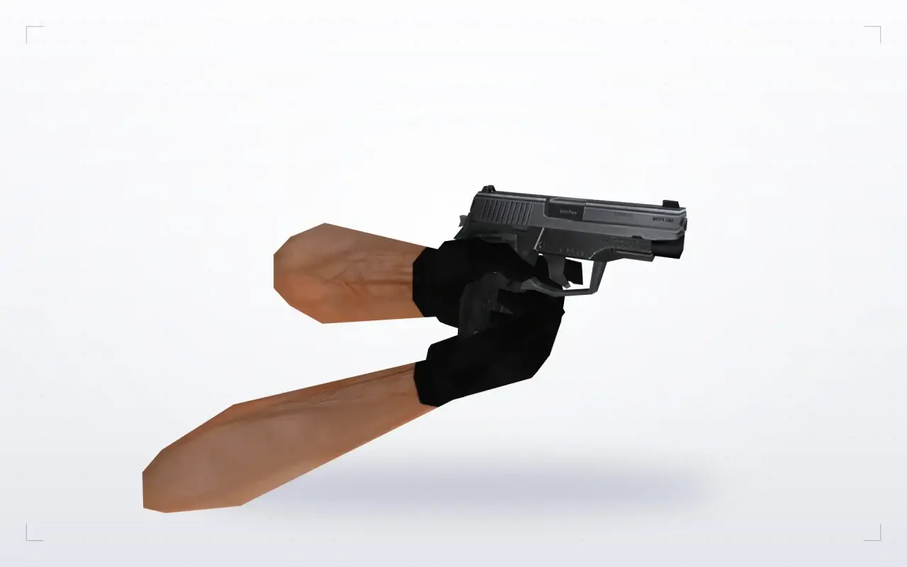 HD Weapon Model Pack — P228: HD Weapon Model Pack