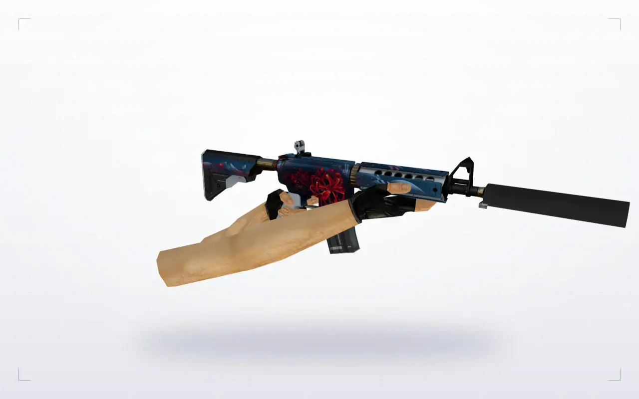 Riptide Weapon Skins Pack — M4A4 | Spider Lily
