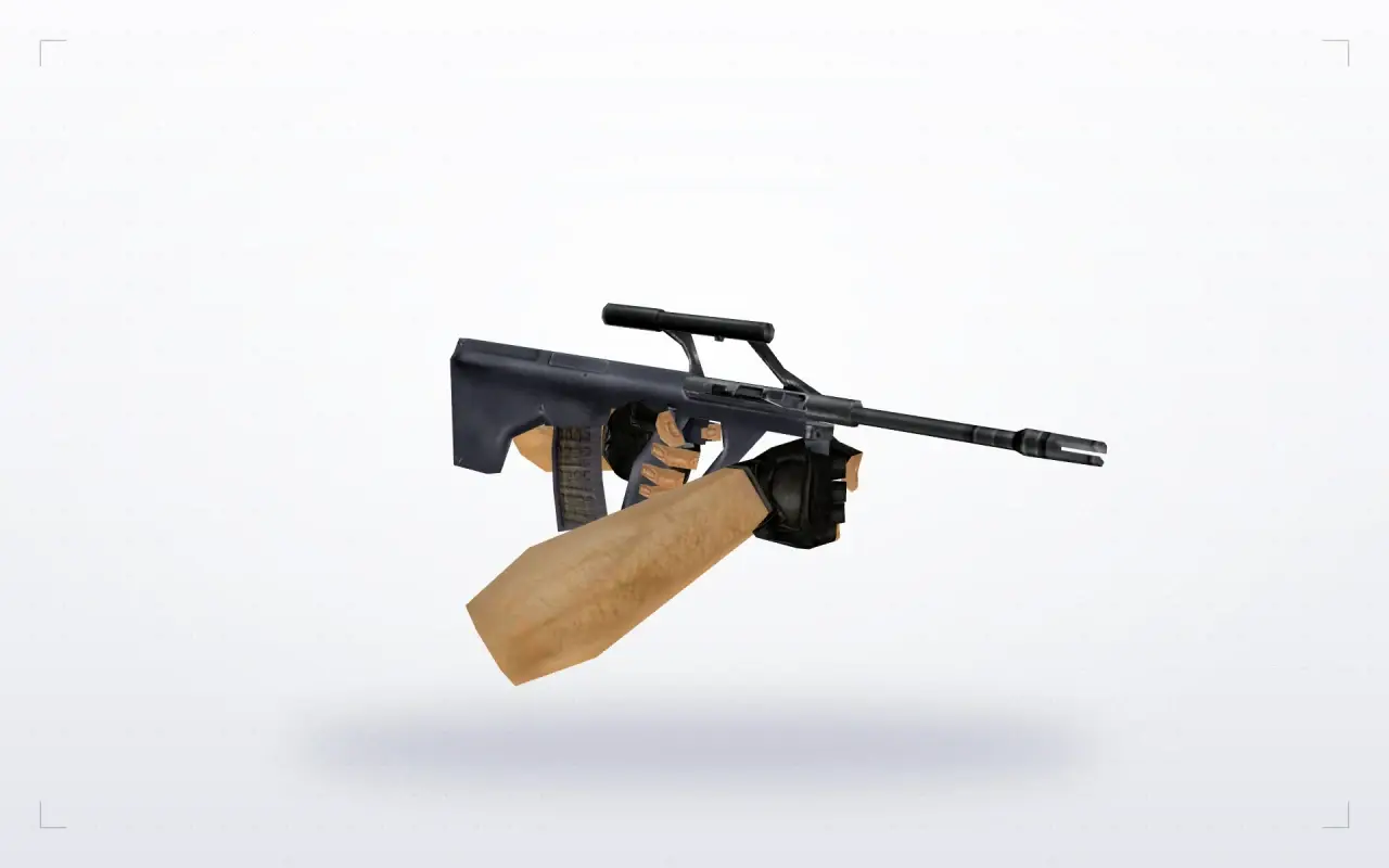 HLTV Weapon Models — AUG: HLTV Weapon Models