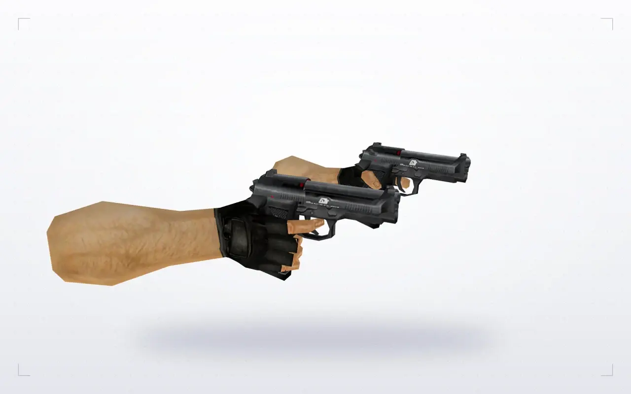 HLTV Weapon Models — Dual Berettas: HLTV Weapon Models