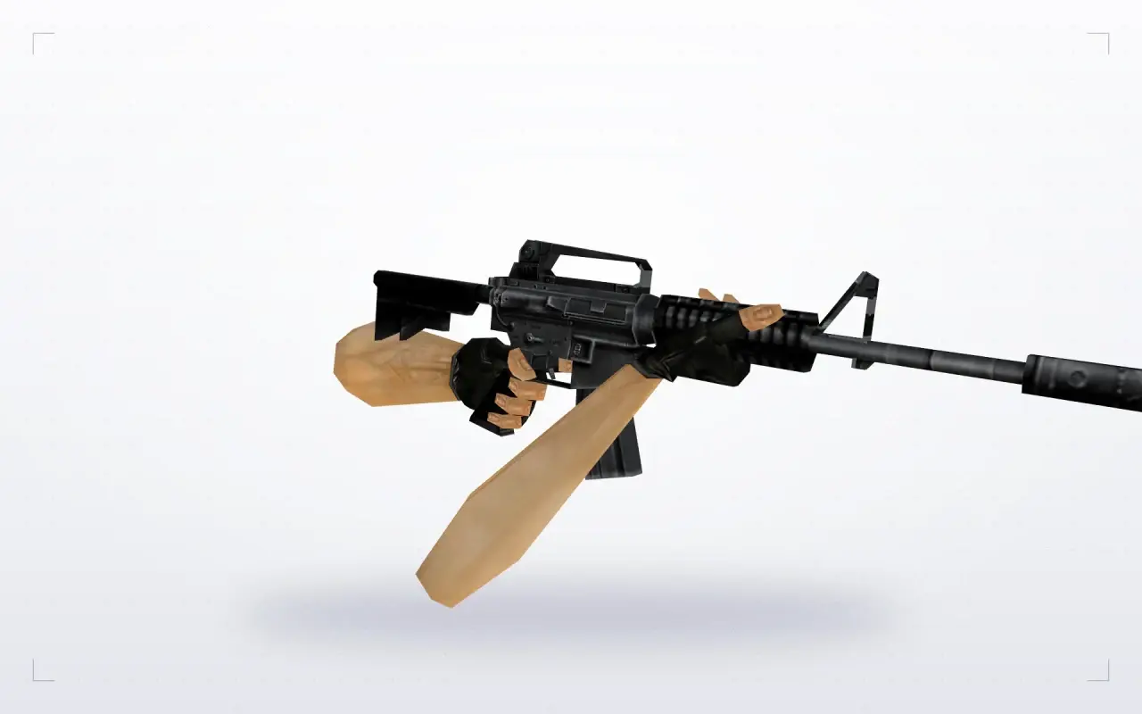 HLTV Weapon Models — M4A1: HLTV Weapon Models