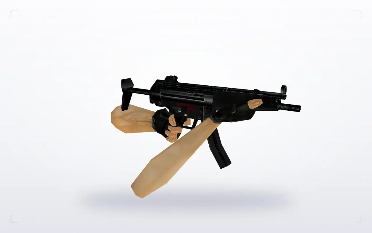 HLTV Weapon Models — MP5 Navy: HLTV Weapon Models