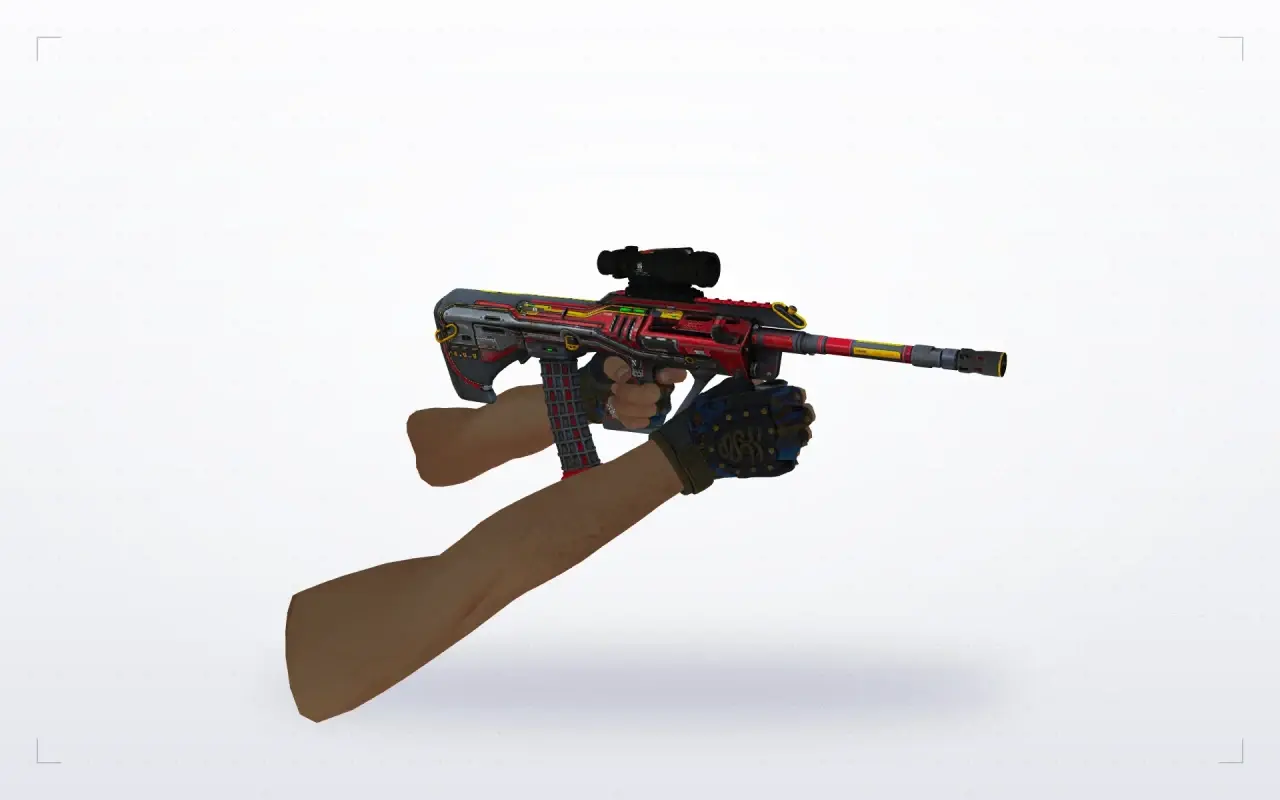 Hydra Gloves Case Hardened Pack — AUG: Hydra Gloves Case Hardened Pack