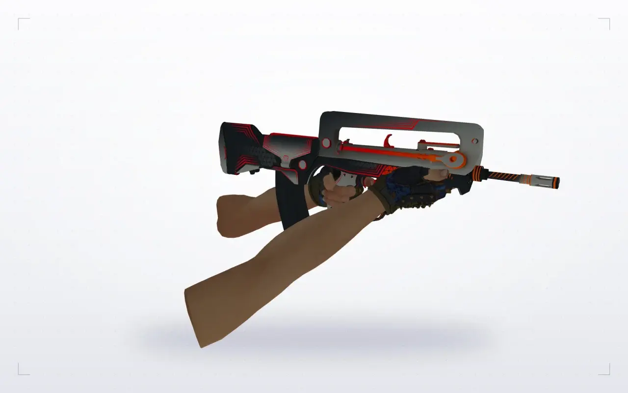 Hydra Gloves Case Hardened Pack — FAMAS: Hydra Gloves Case Hardened Pack